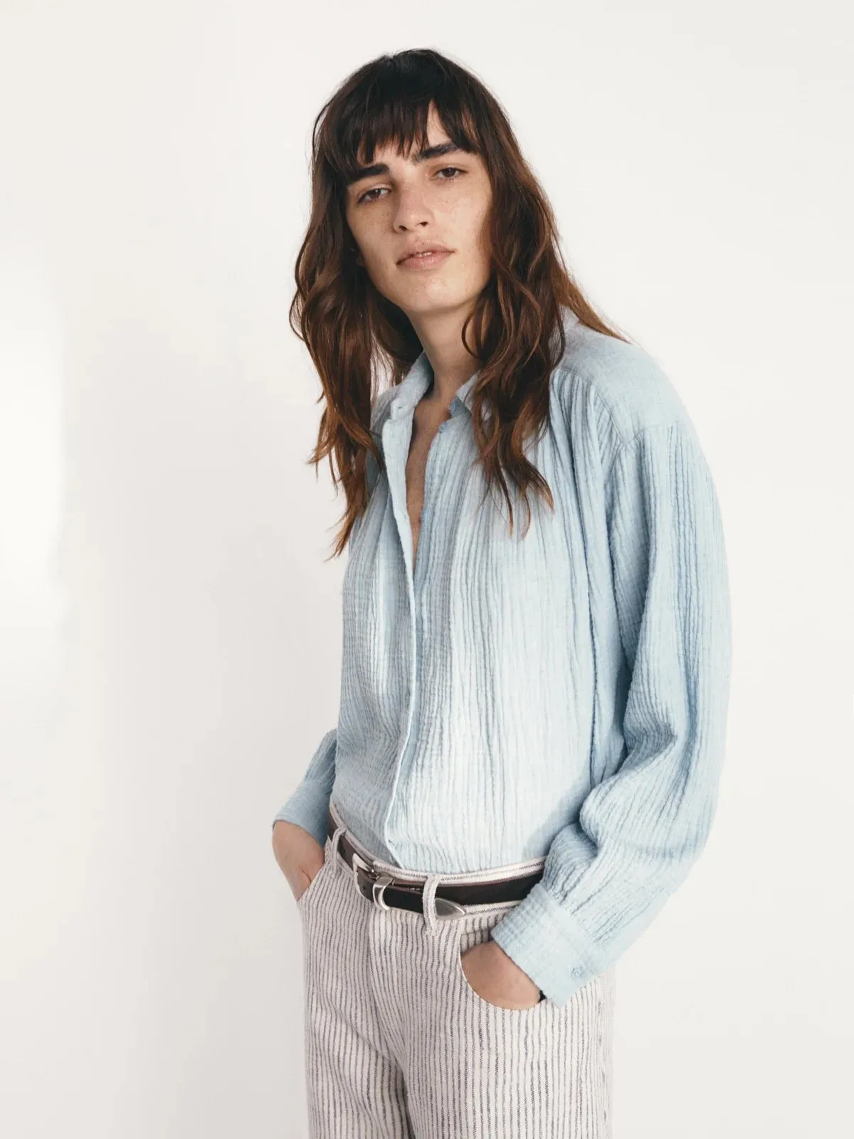 Dominick Shirt – Light Blue sold by iris product image thumbnail 2