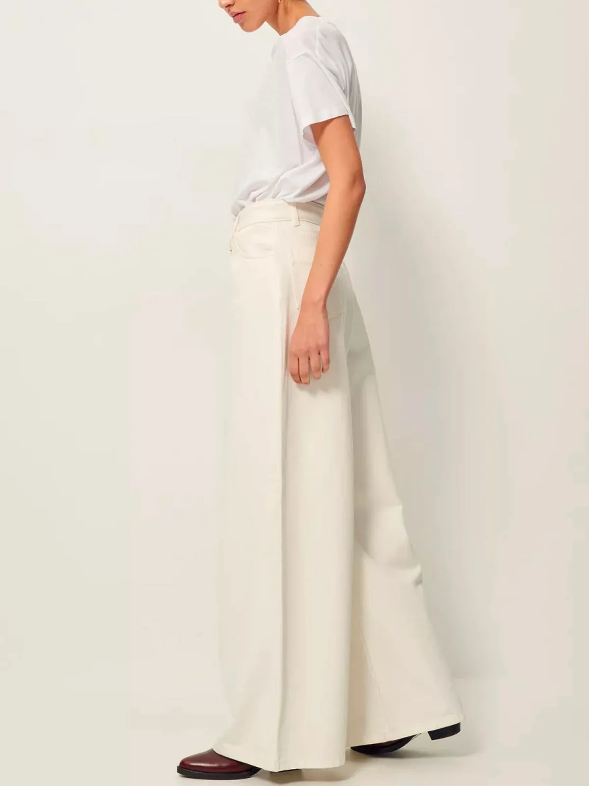 Dalt Denim Jeans - White sold by iris product image thumbnail 3