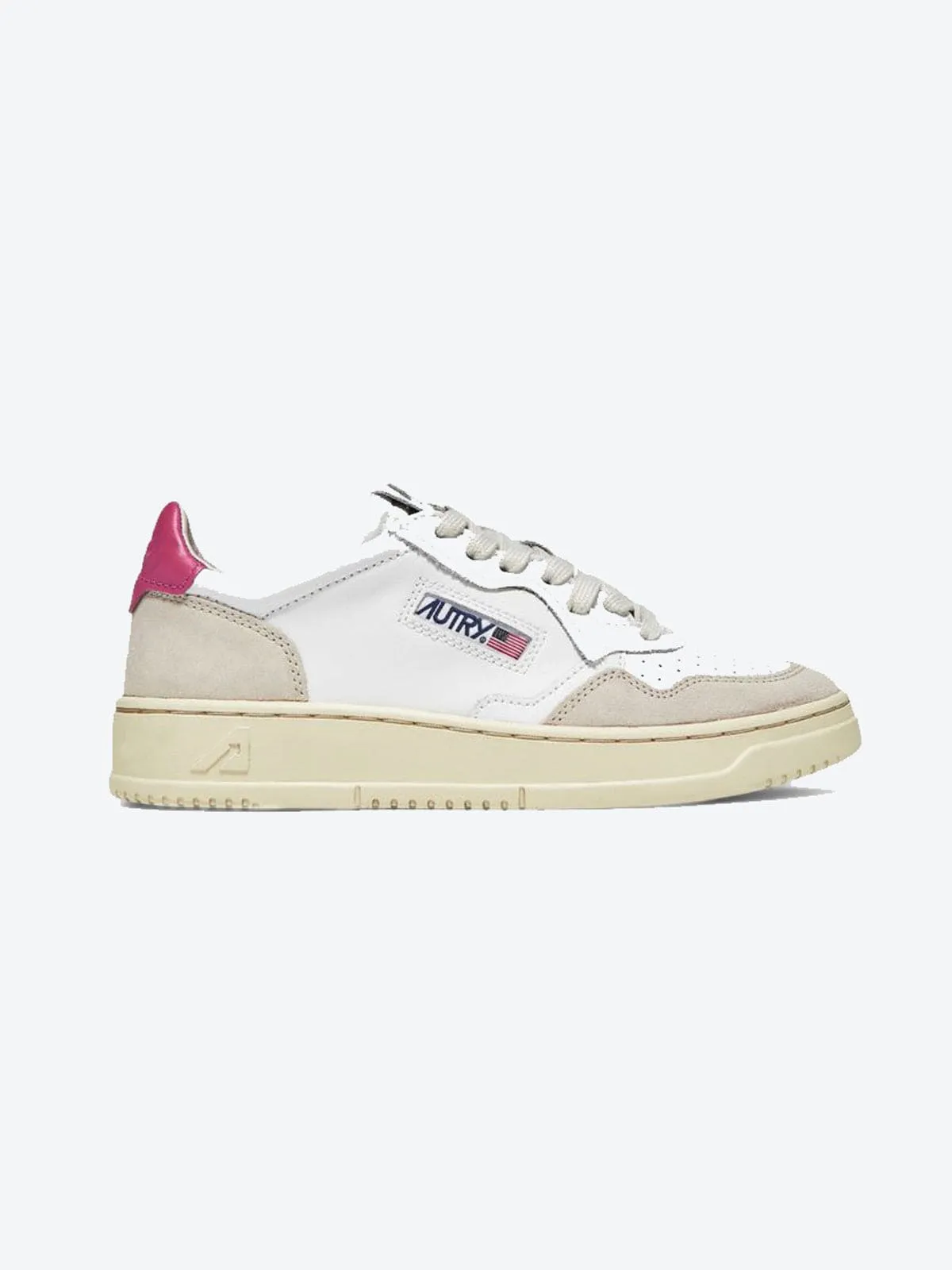 Medalist Pink Back Low Trainer sold by iris