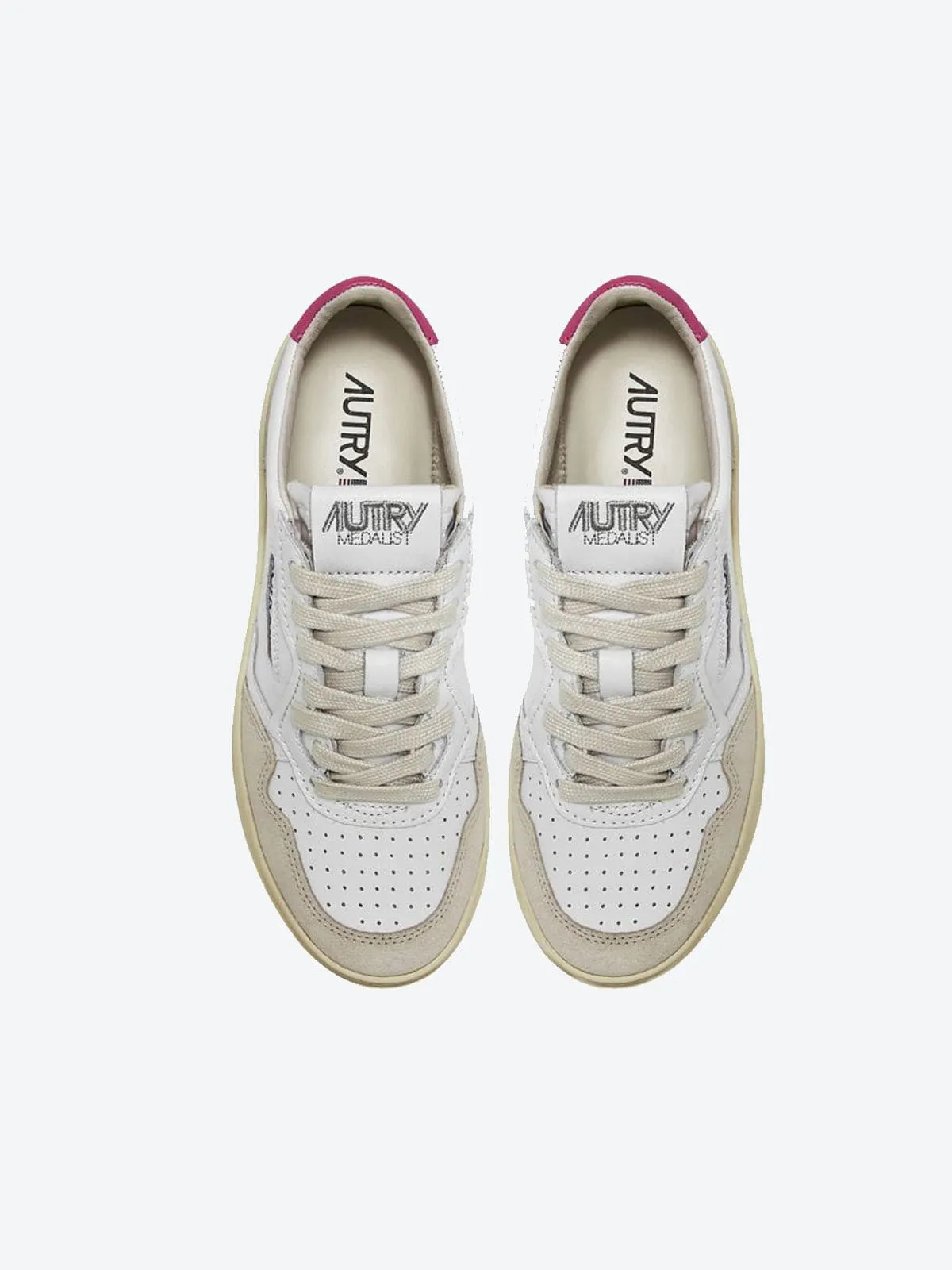 Medalist Pink Back Low Trainer sold by iris product image thumbnail 4