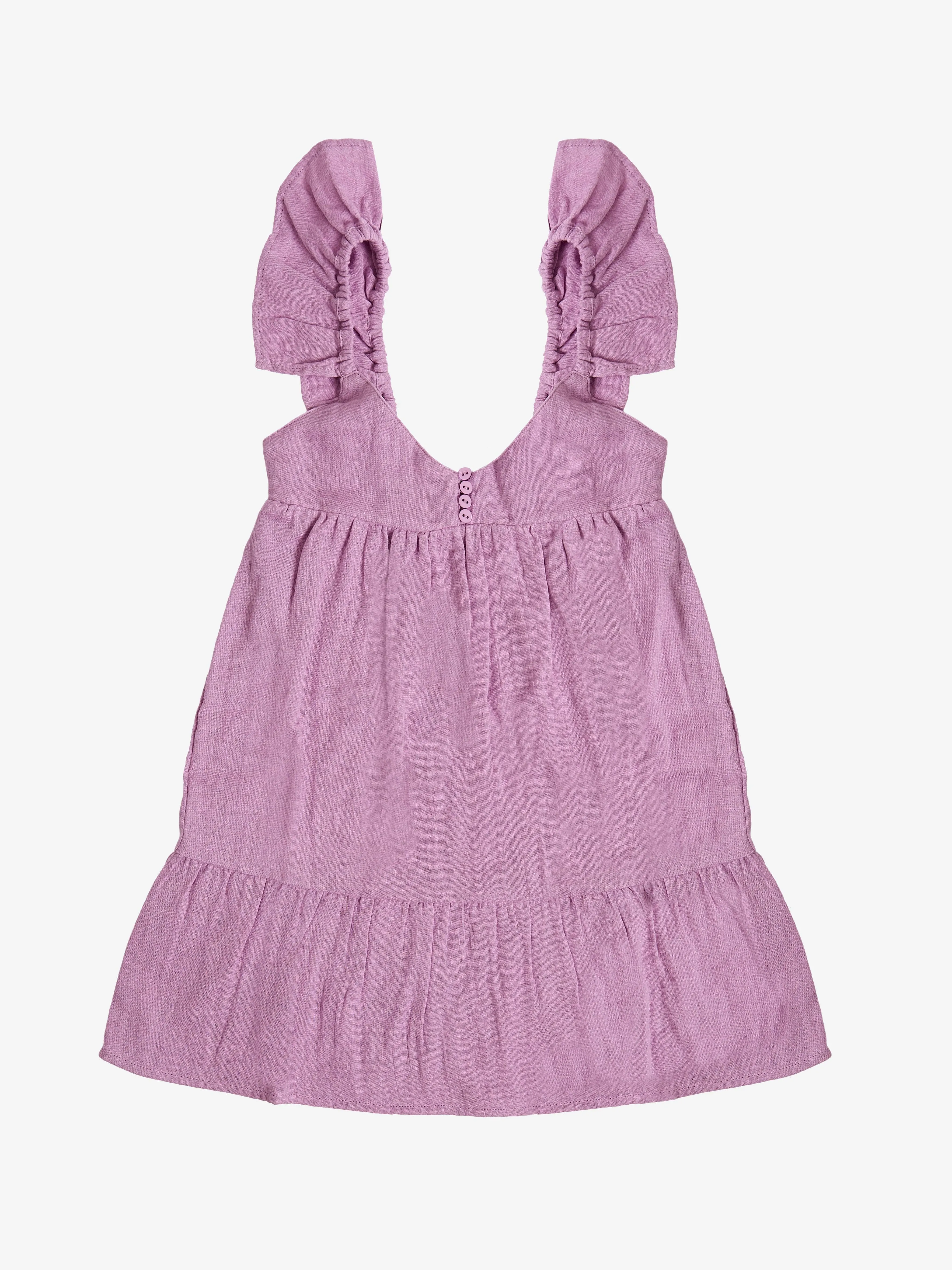 Karine Cheesecloth Mini Dress sold by iris