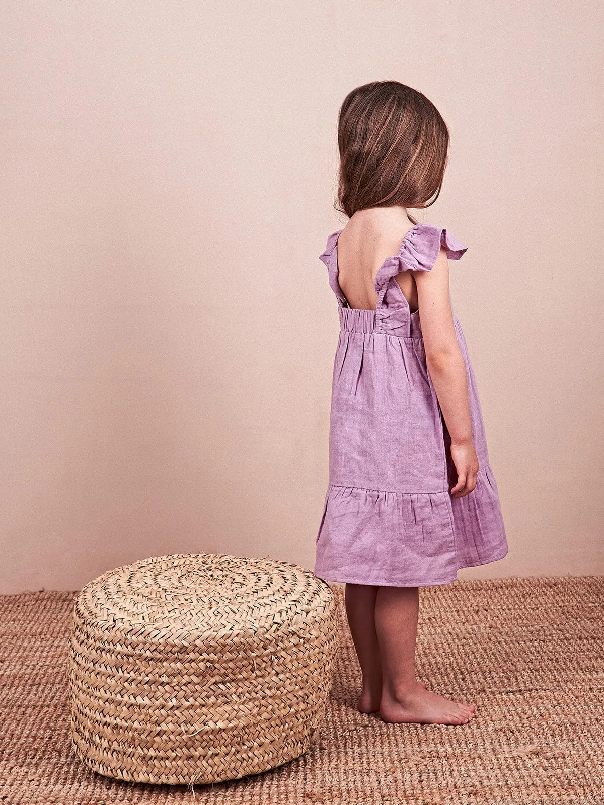 Karine Cheesecloth Mini Dress sold by iris product image thumbnail 3