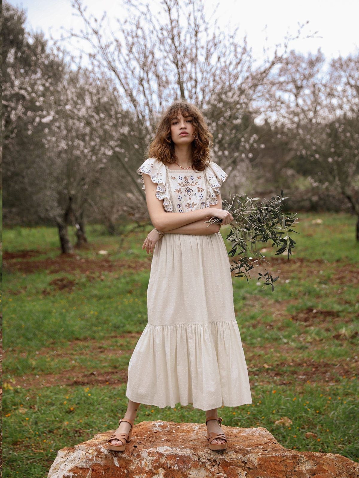 Alisson Embroidered Dress sold by iris product image thumbnail 4