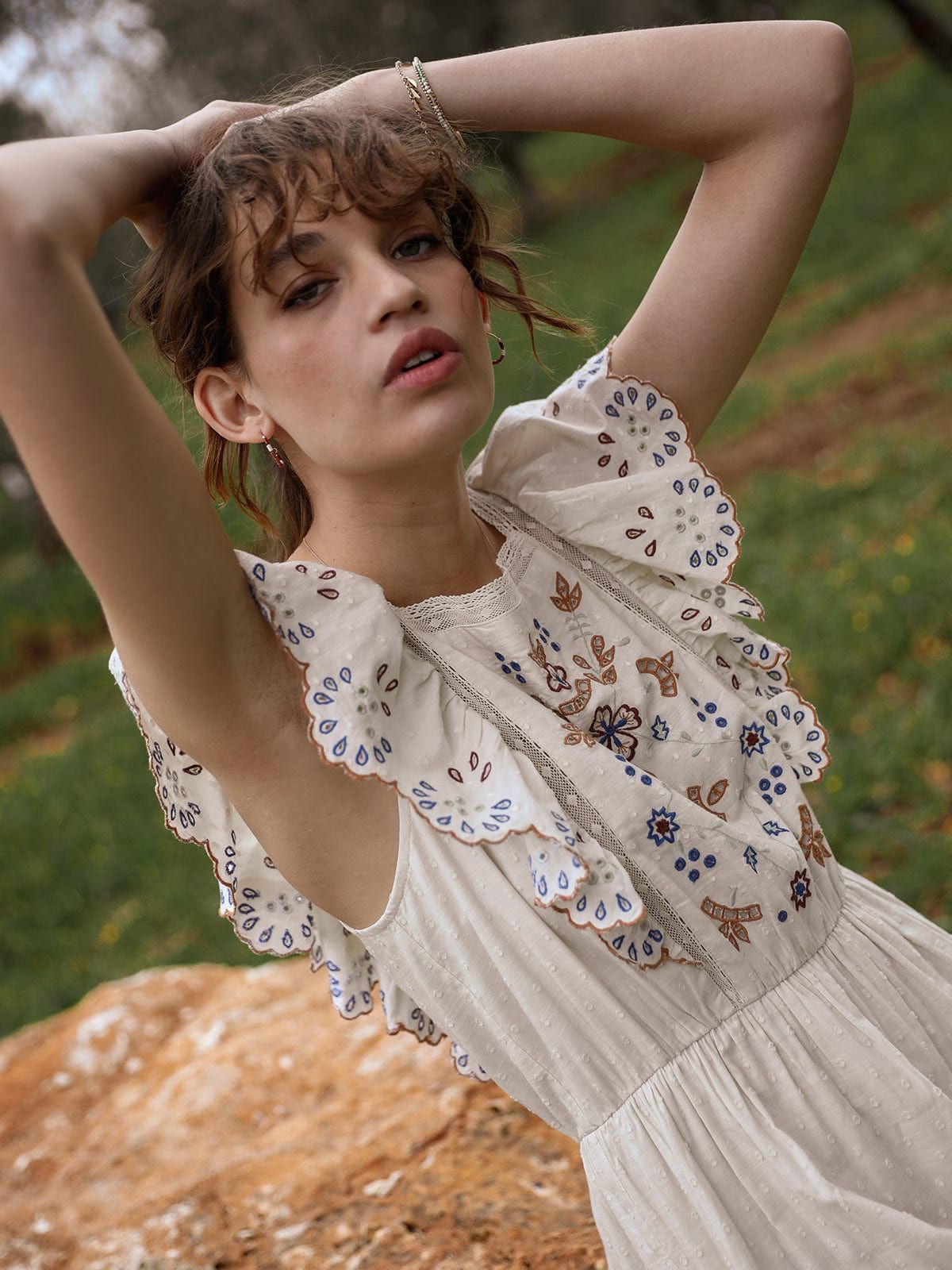 Alisson Embroidered Dress sold by iris product image thumbnail 2