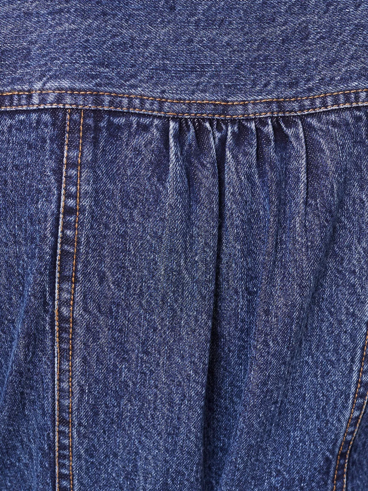 Asher Zip Denim Dress sold by iris product image thumbnail 4