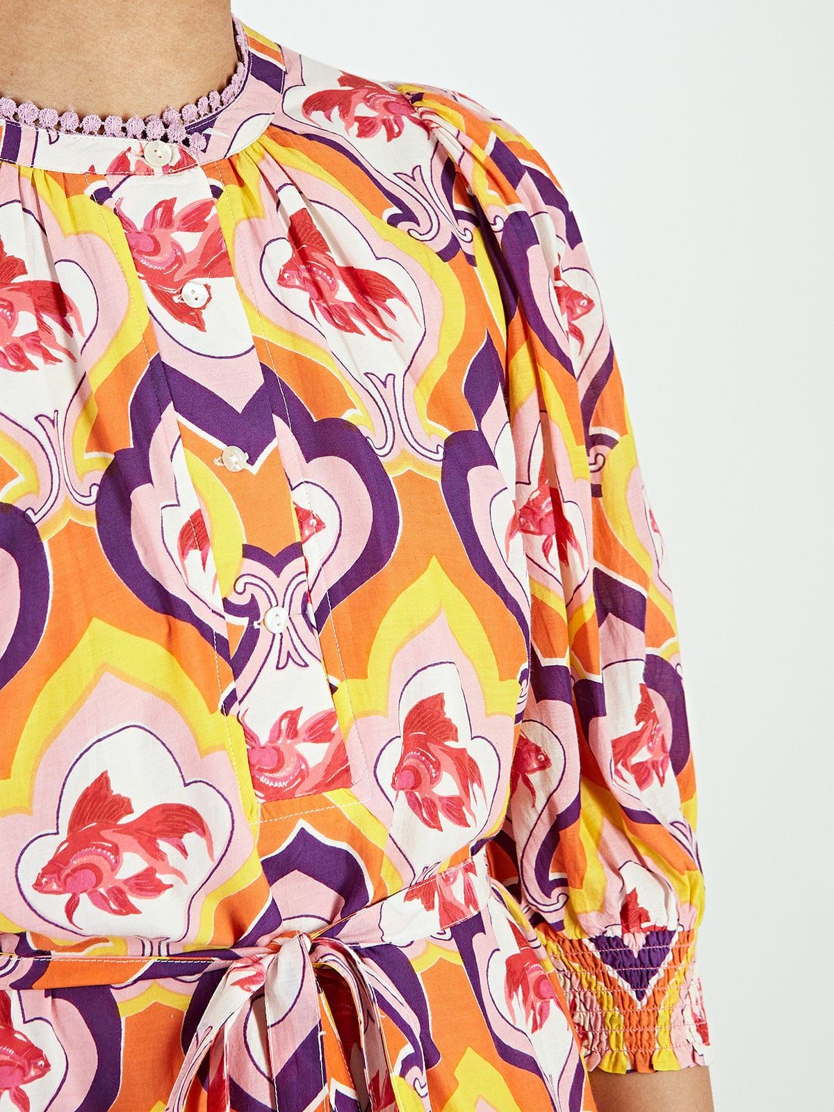 Place Print Kaftan Dress sold by iris product image thumbnail 4