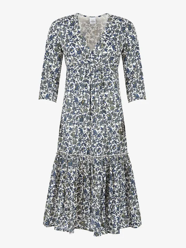 Inaya Floral Print Midi Dress sold by iris