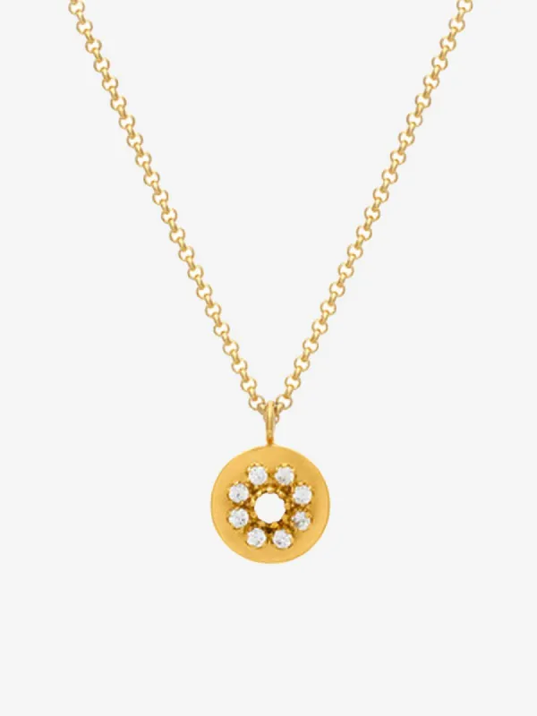 Daisy Cluster Necklace sold by iris