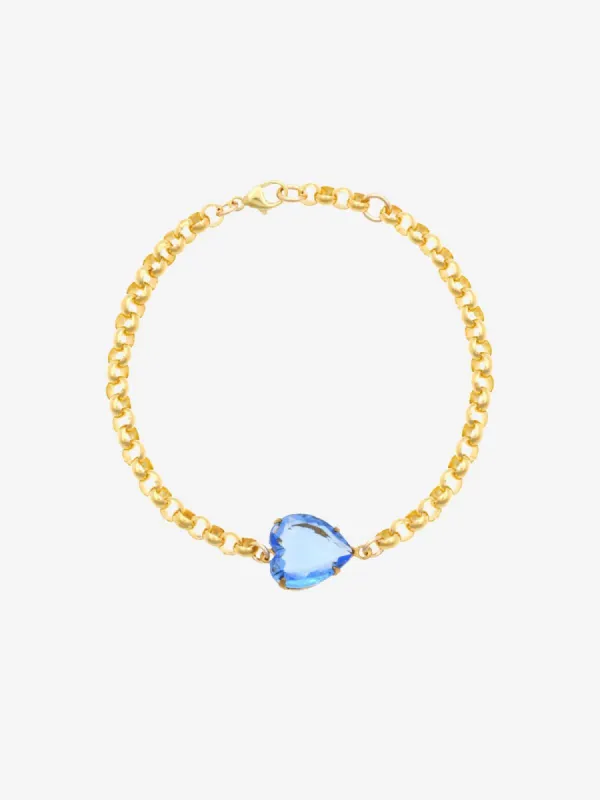 Heart Belcher Bracelet sold by iris