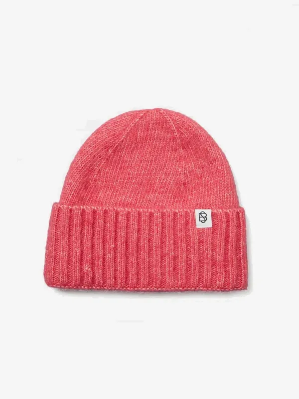 Lenny Pink Wool Blend Beanie sold by iris