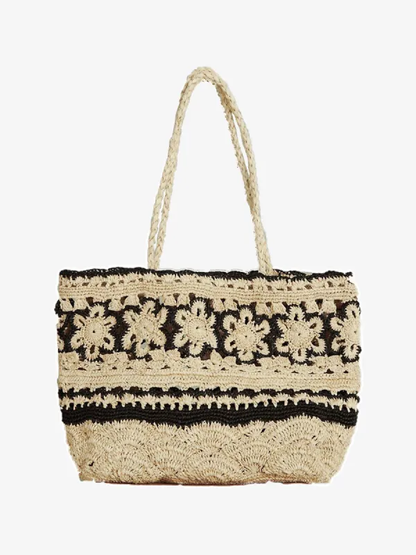 Sunrise Raffia Bag sold by iris