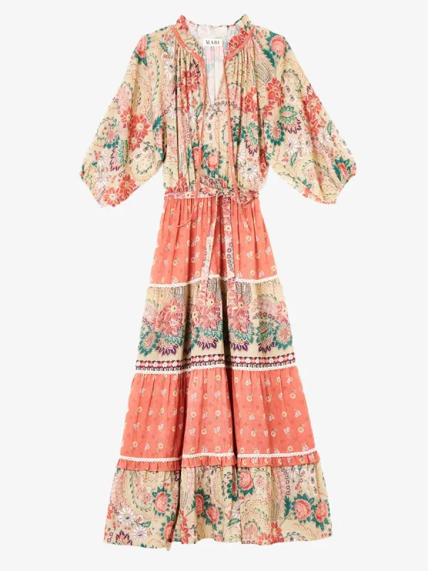 Dulcie Print Maxi Dress sold by iris