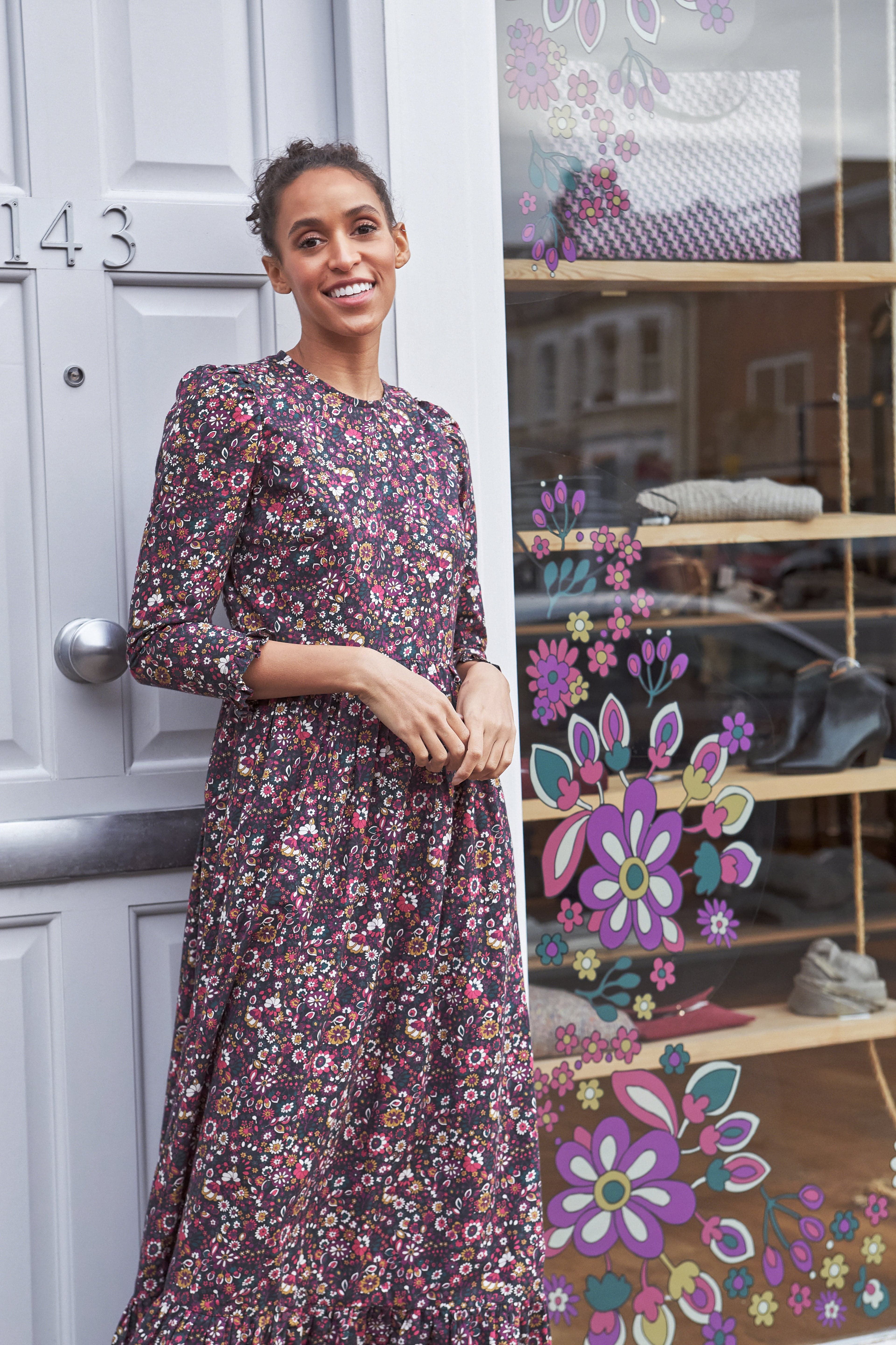 Shae Floral Dress sold by iris product image thumbnail 2