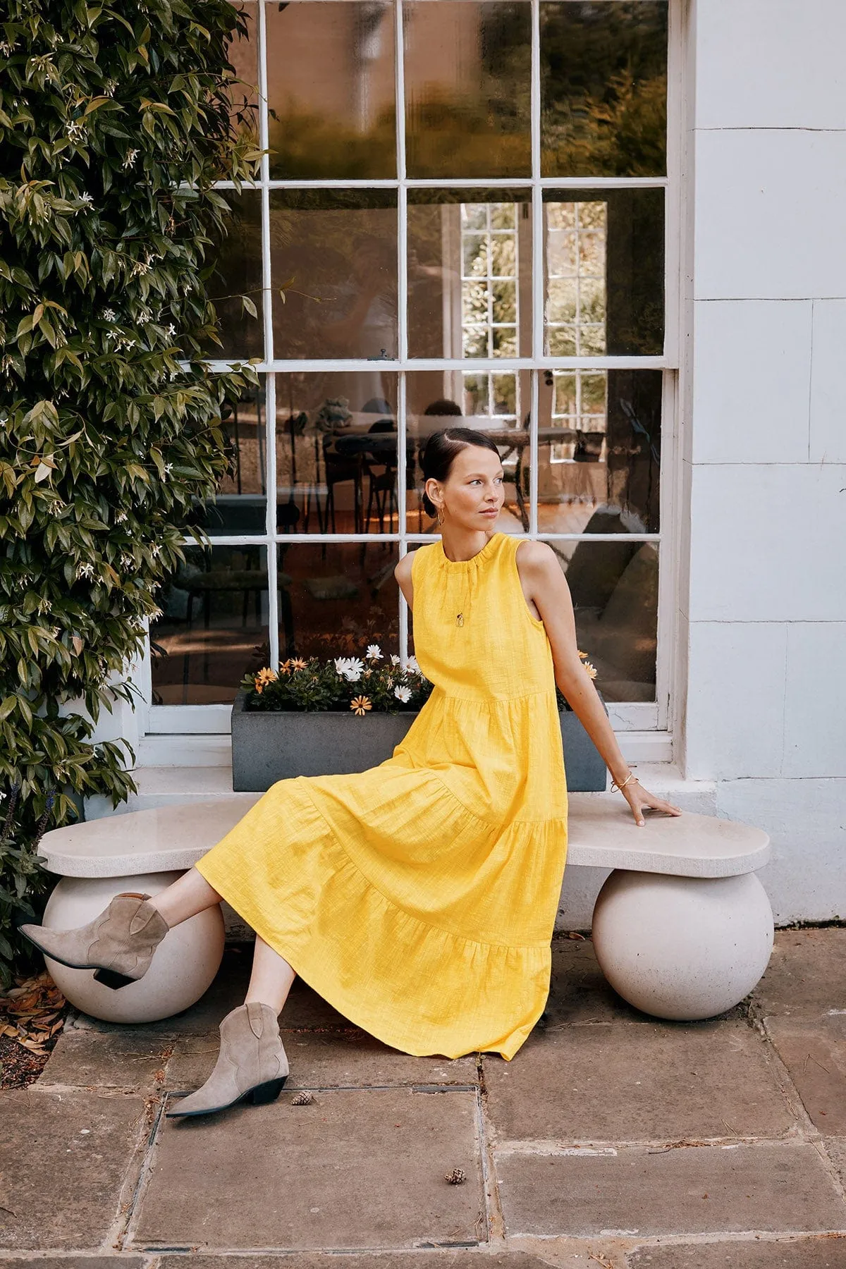 Molly Tie Back Midi Dress sold by iris product image thumbnail 5