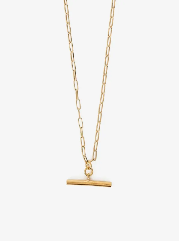 Link Chain & T Bar Necklace sold by iris