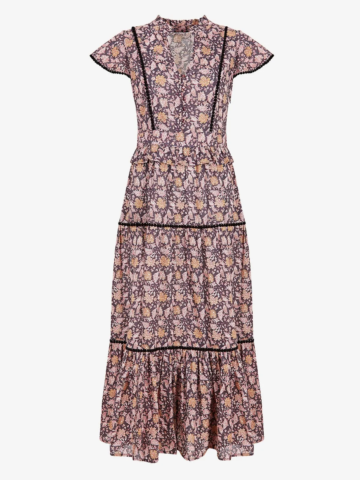 Allie Maxi Tiered Dress sold by iris product image thumbnail 5