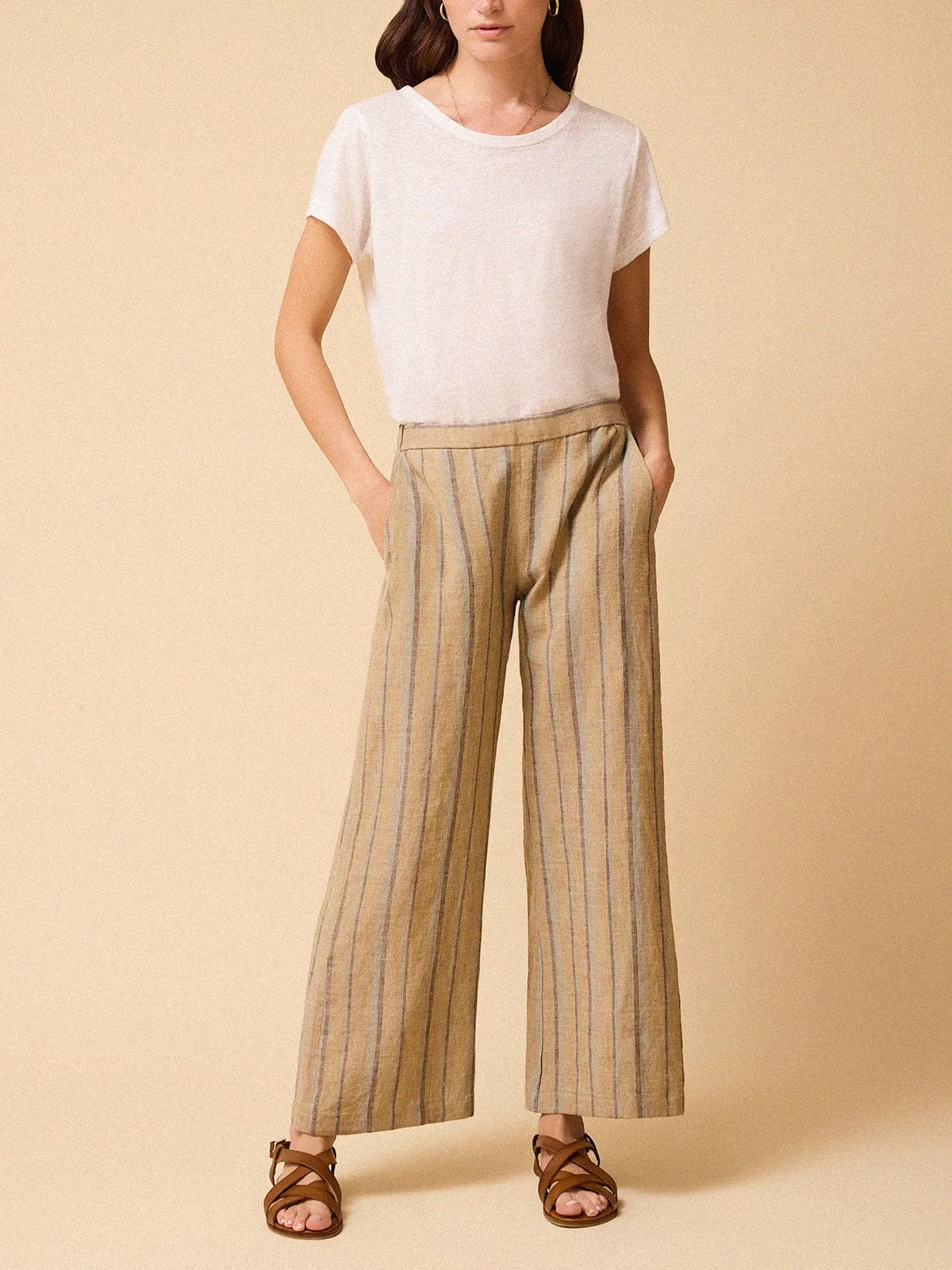 Pino Trousers- Ecru sold by iris