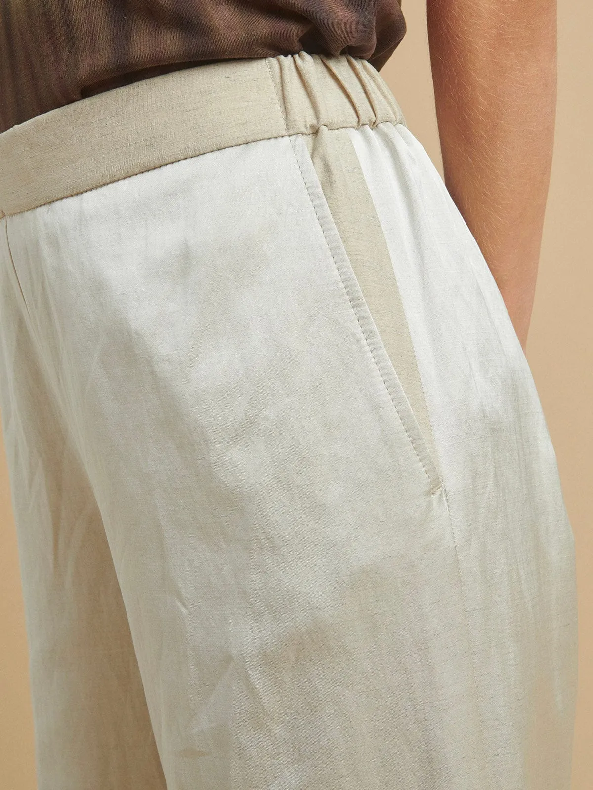 Pino Trousers- Ecru sold by iris product image thumbnail 4