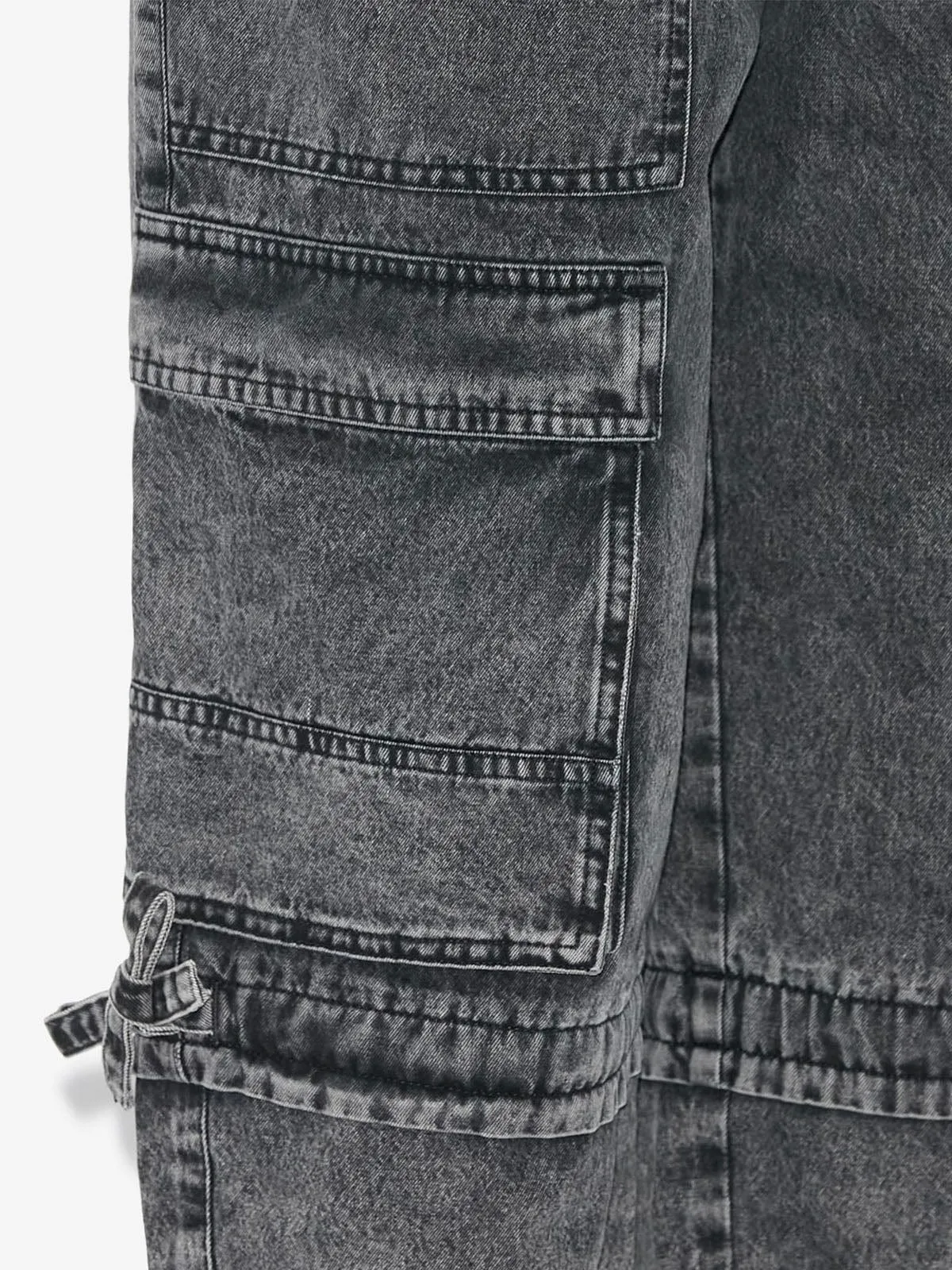Ivy Cargo Pants- Faded Black sold by iris product image thumbnail 3