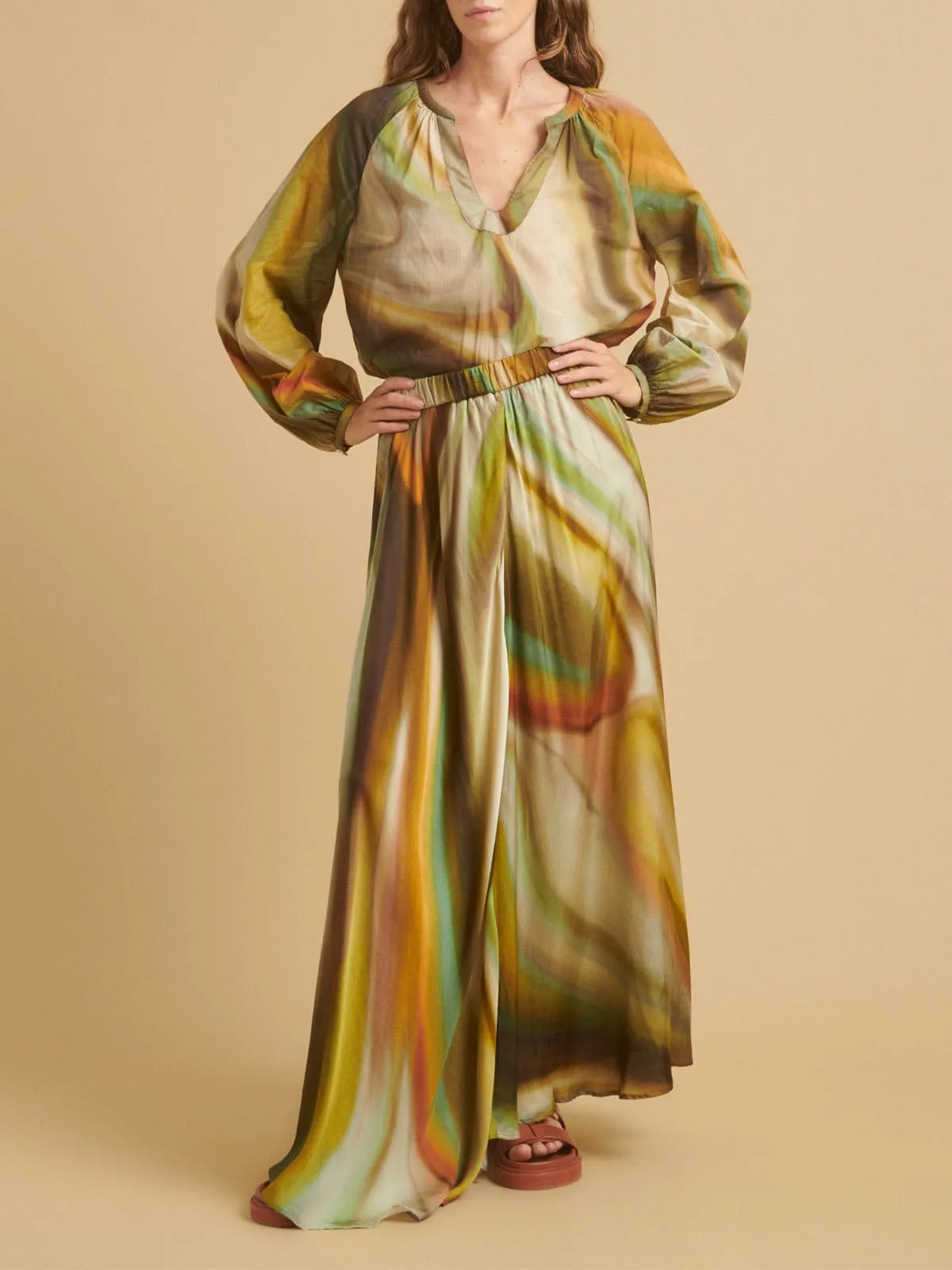 Jacinto Skirt- Multi sold by iris product image thumbnail 3