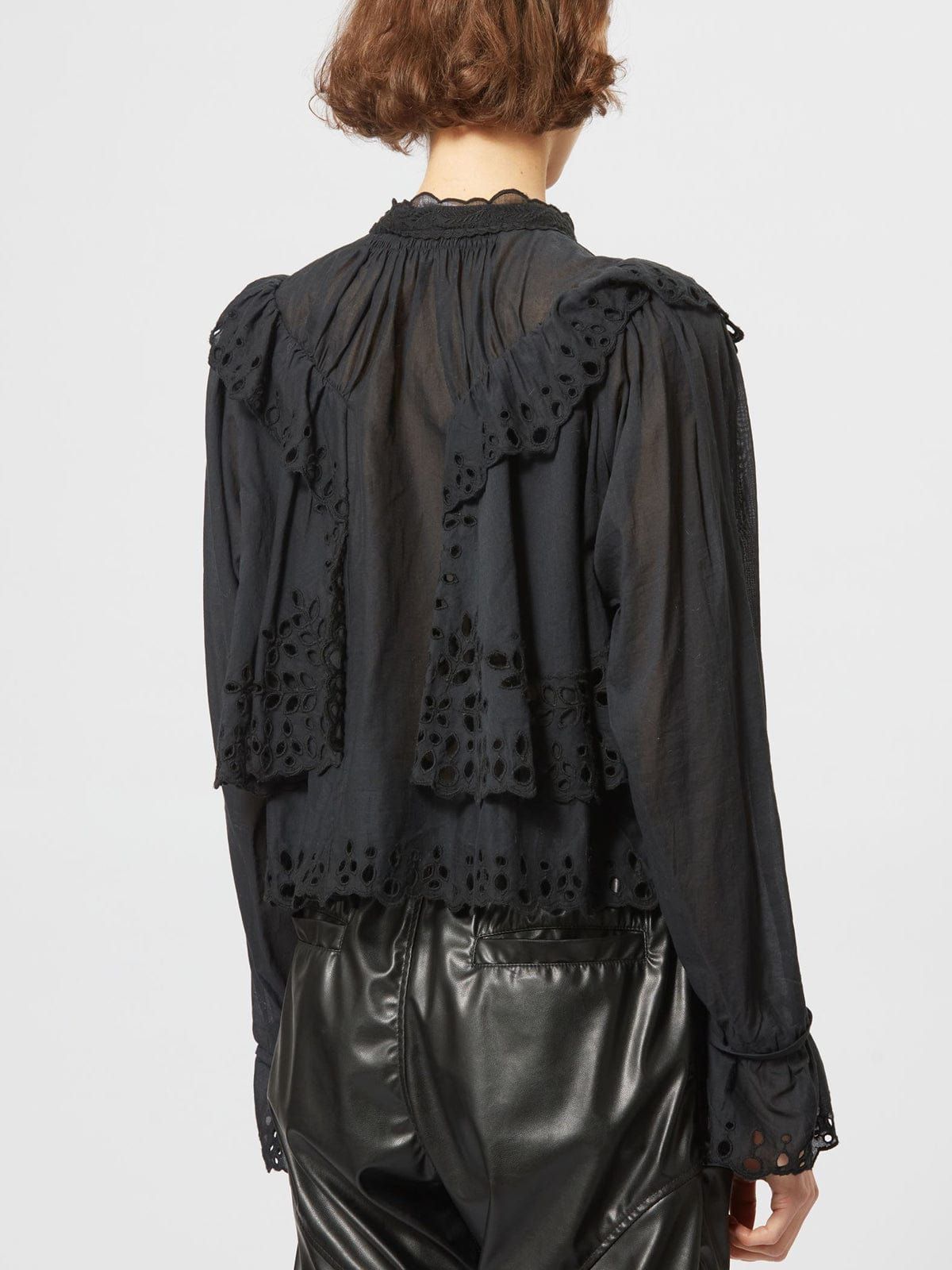 Kelmon Romantic Top- Black sold by iris product image thumbnail 3
