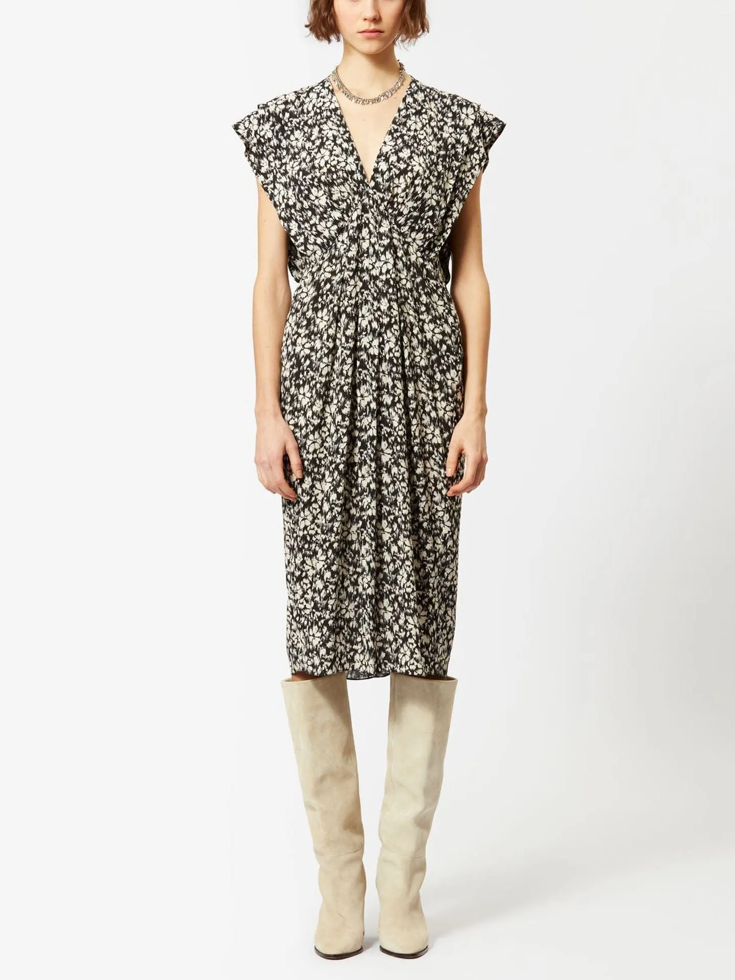 Epolia Dress- Black and White sold by iris product image thumbnail 2