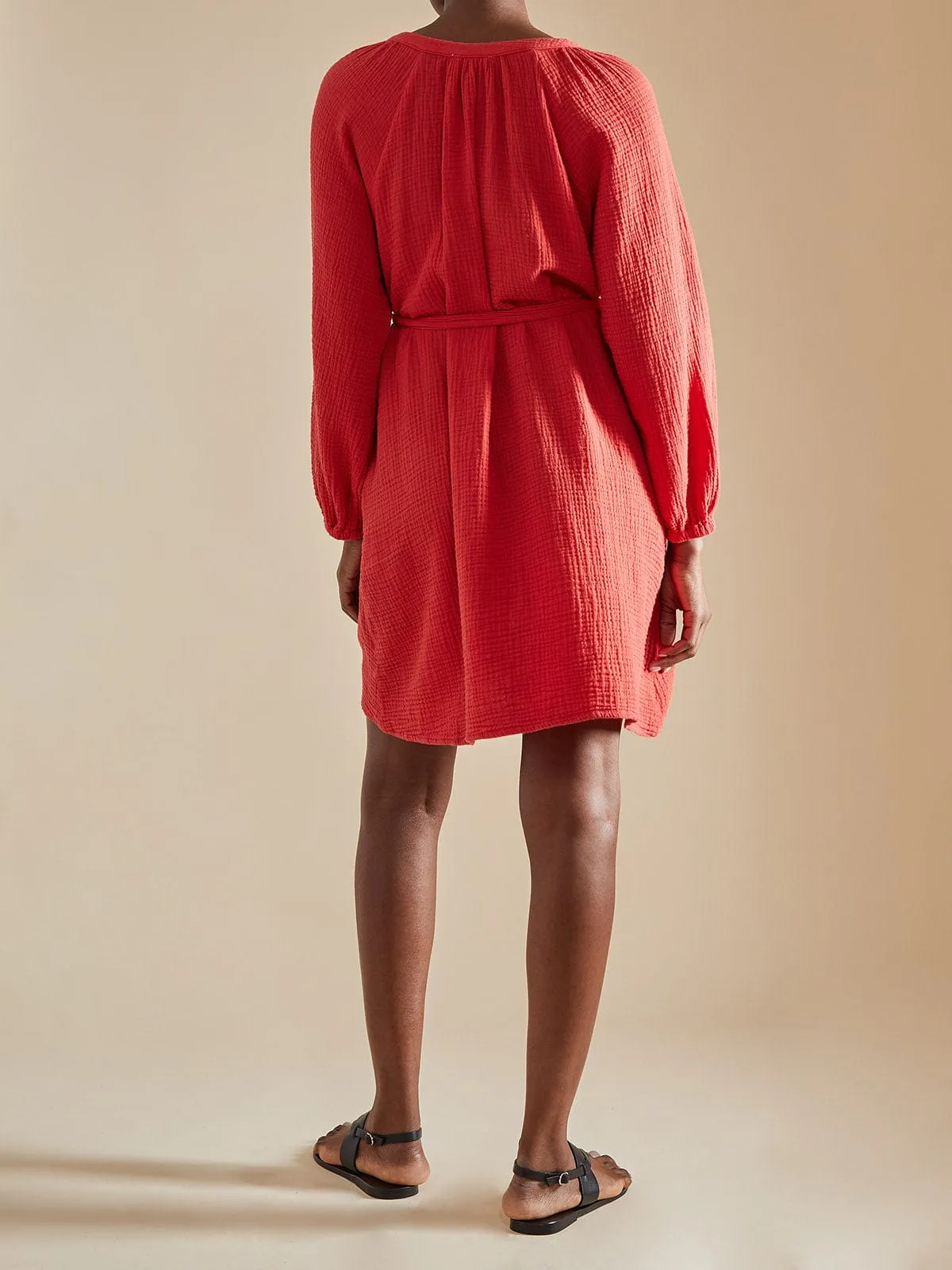 Desiree Dress - Red sold by iris product image thumbnail 4