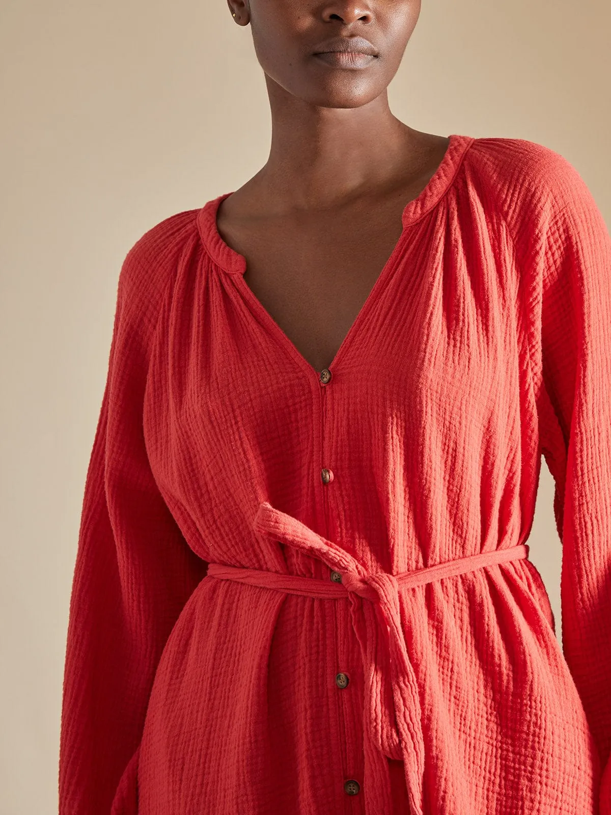Desiree Dress - Red sold by iris product image thumbnail 3