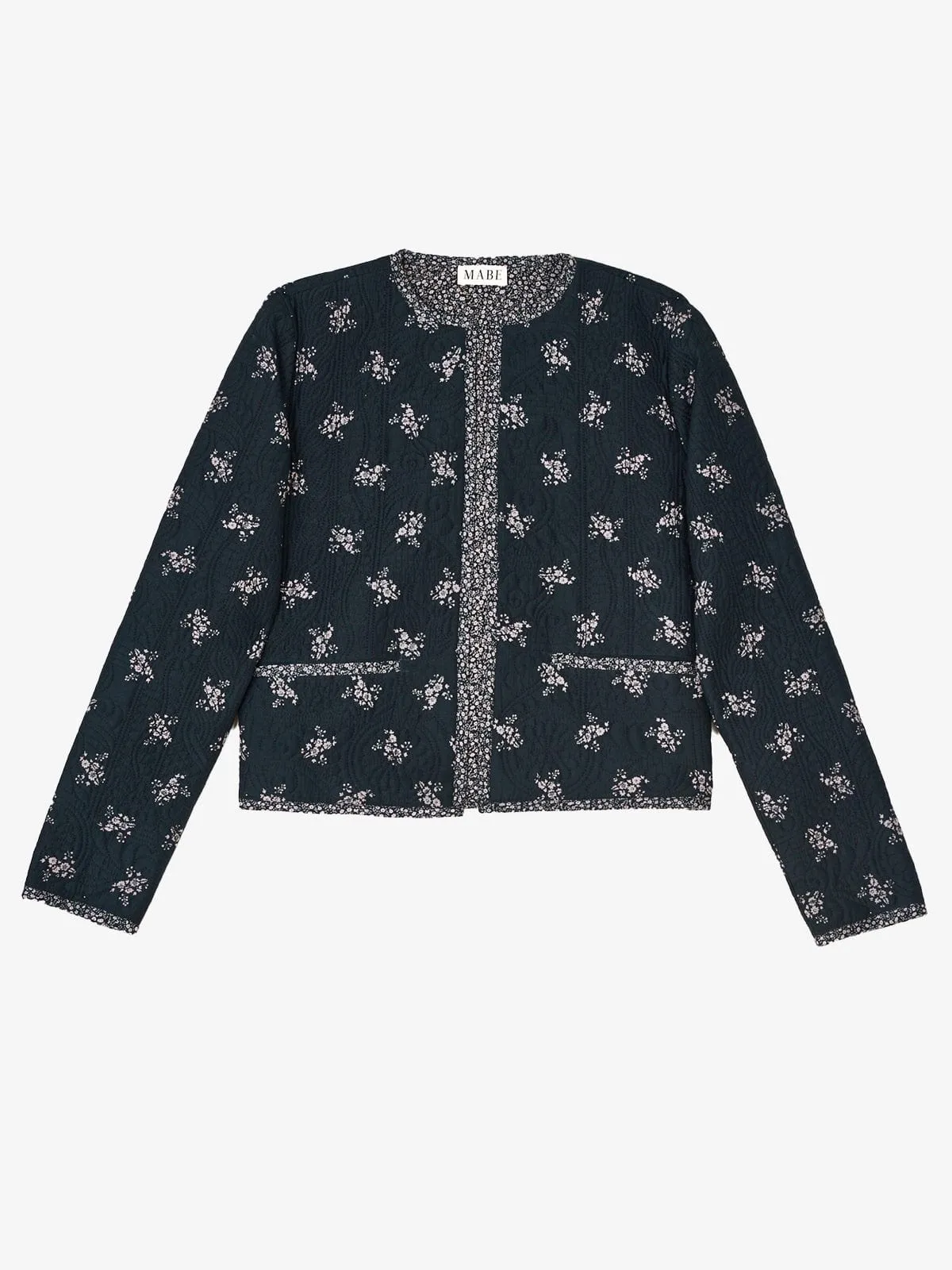 Vivi Print Jacket - Black sold by iris
