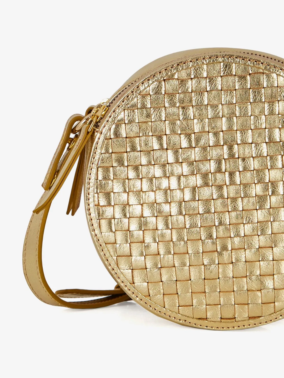Astrid Gold Round Bag sold by iris product image thumbnail 4