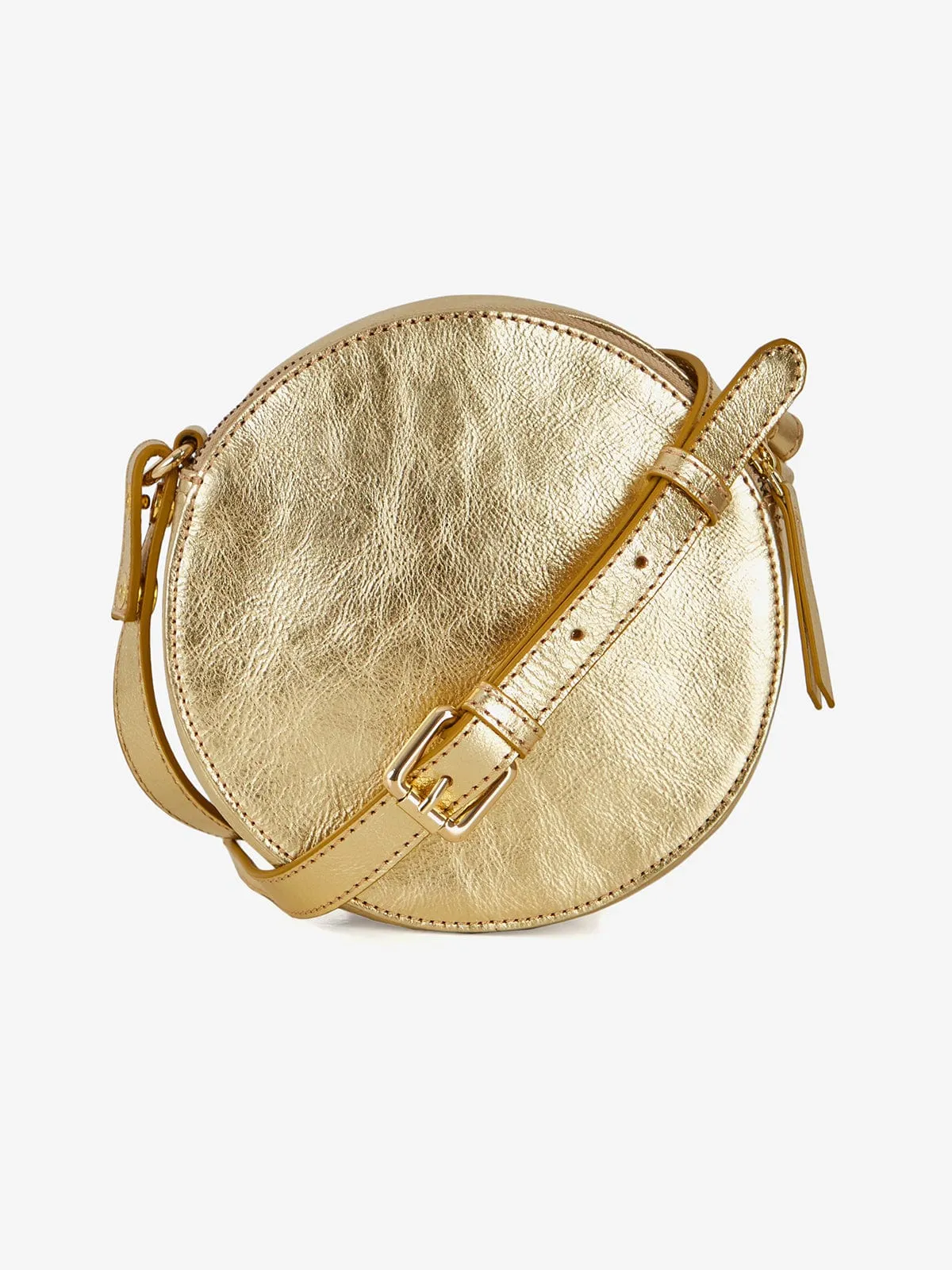 Astrid Gold Round Bag sold by iris product image thumbnail 2