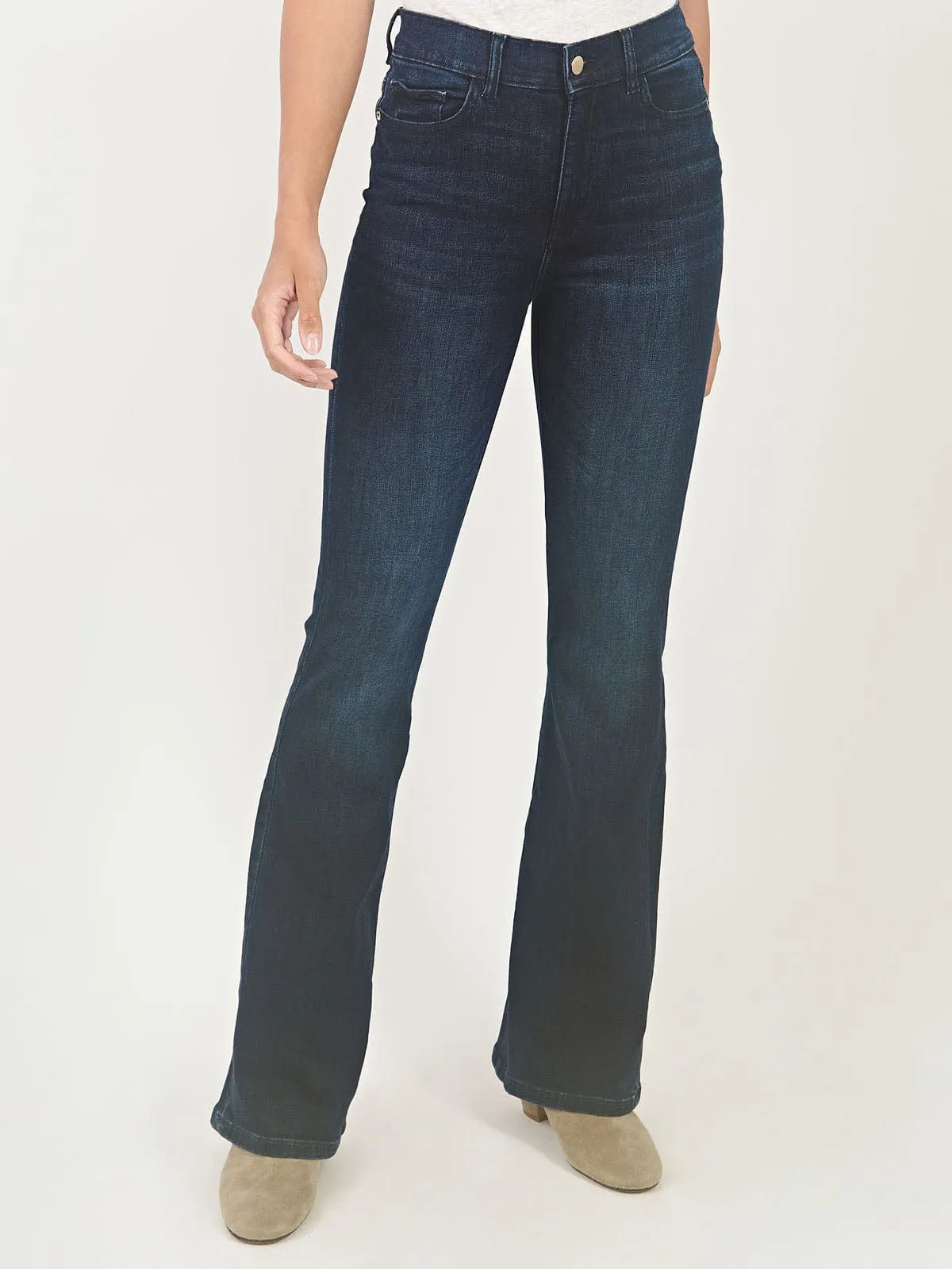 Bridget High-Rise Boot-Cut Denim Jeans sold by iris product image thumbnail 2