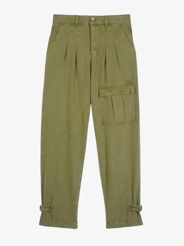 Maroon Cargo Pants- Khaki sold by iris