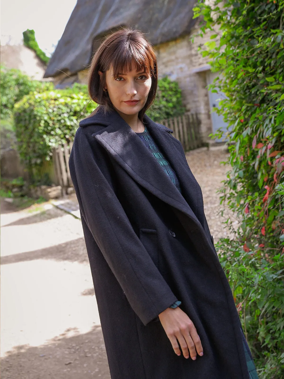 Grace Wool Coat - Black sold by iris product image thumbnail 2