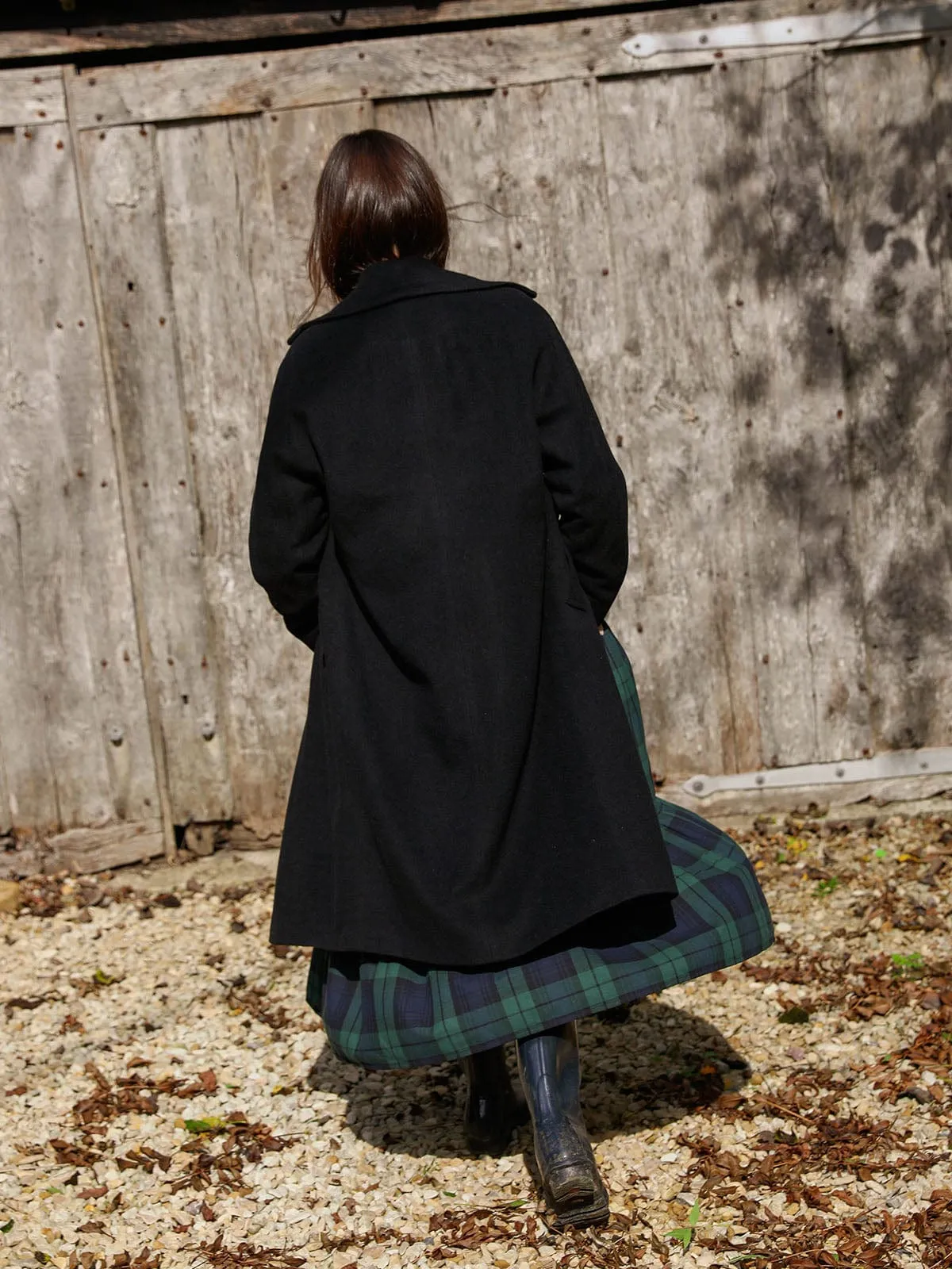 Grace Wool Coat - Black sold by iris product image thumbnail 3