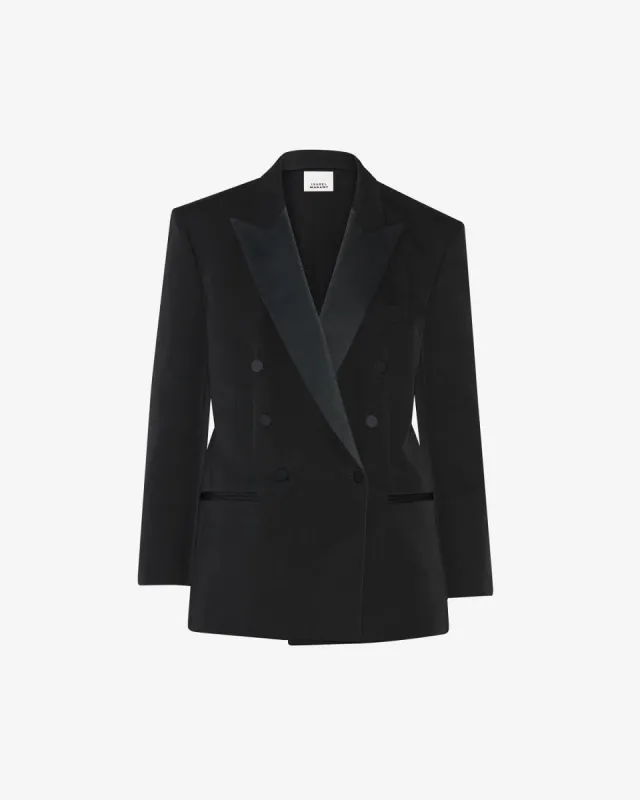 Veste en laine uni PEAGAN made by Isabel Marant