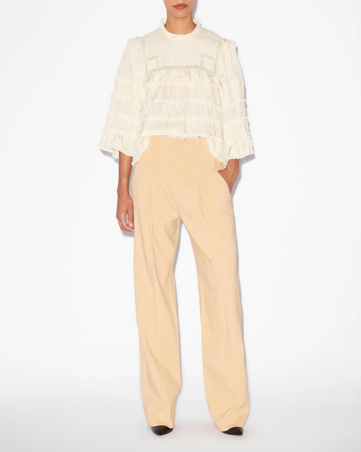 Pantalon Staya sold by Isabel Marant product image thumbnail 4