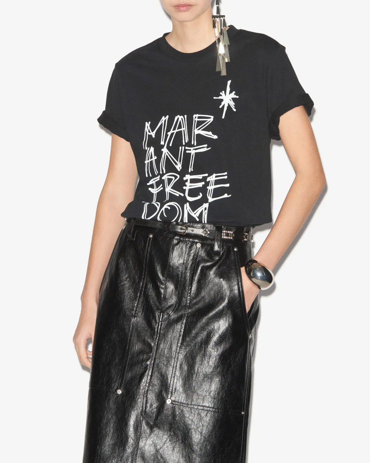 T-Shirt Zoeline sold by Isabel Marant product image thumbnail 5