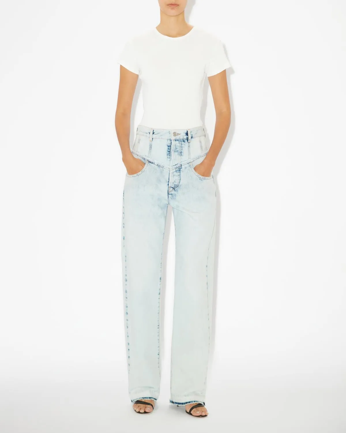 Pantalon Noemie sold by Isabel Marant product image thumbnail 4