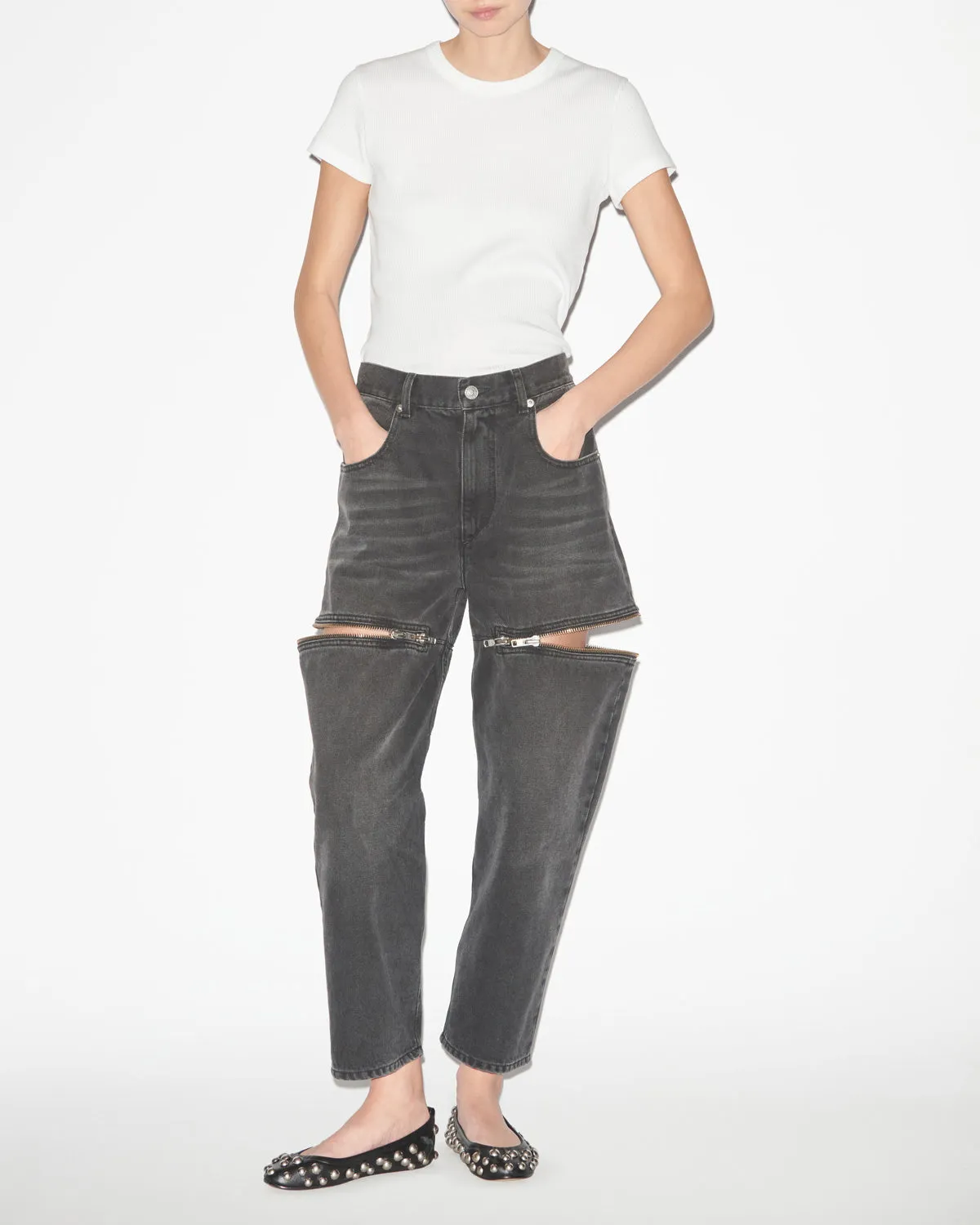 Pantalon Salia sold by Isabel Marant product image thumbnail 4