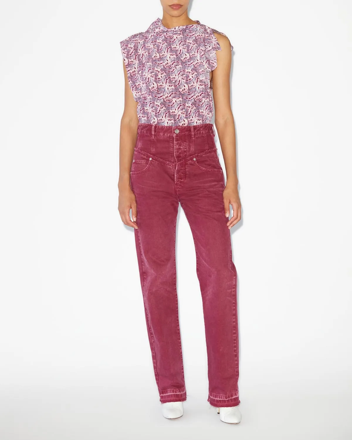 Pantalon Noemie sold by Isabel Marant product image thumbnail 4
