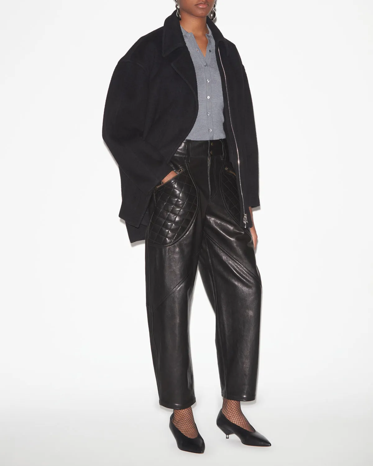 Manteau Eveline sold by Isabel Marant product image thumbnail 4