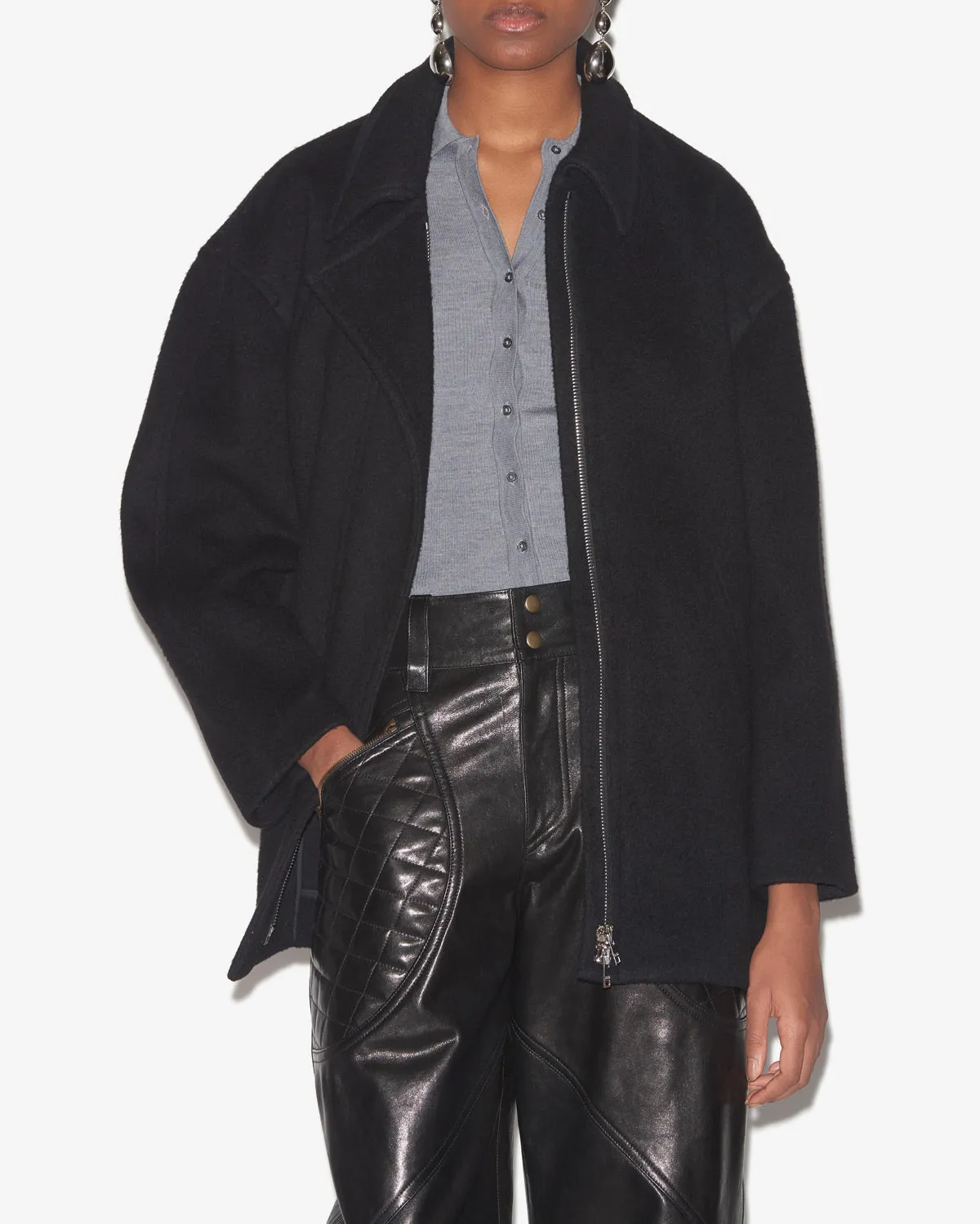 Manteau Eveline sold by Isabel Marant product image thumbnail 5