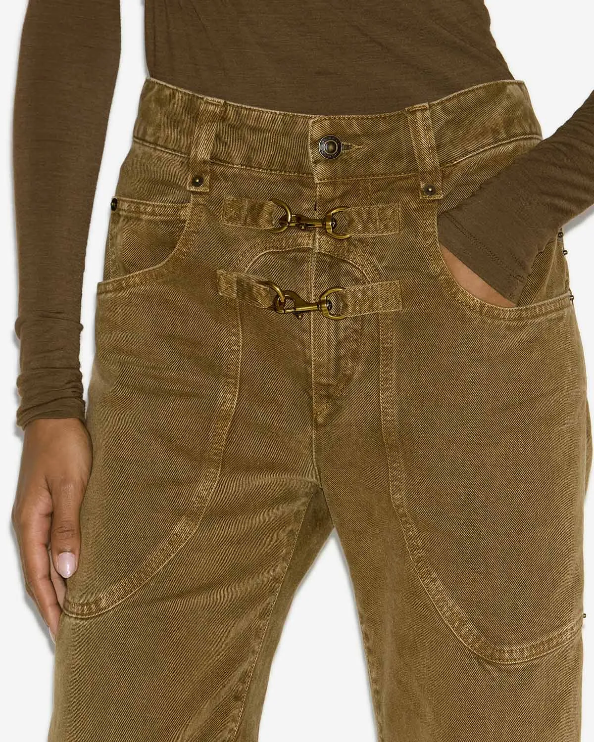 Pantalon Brinley sold by Isabel Marant product image thumbnail 2