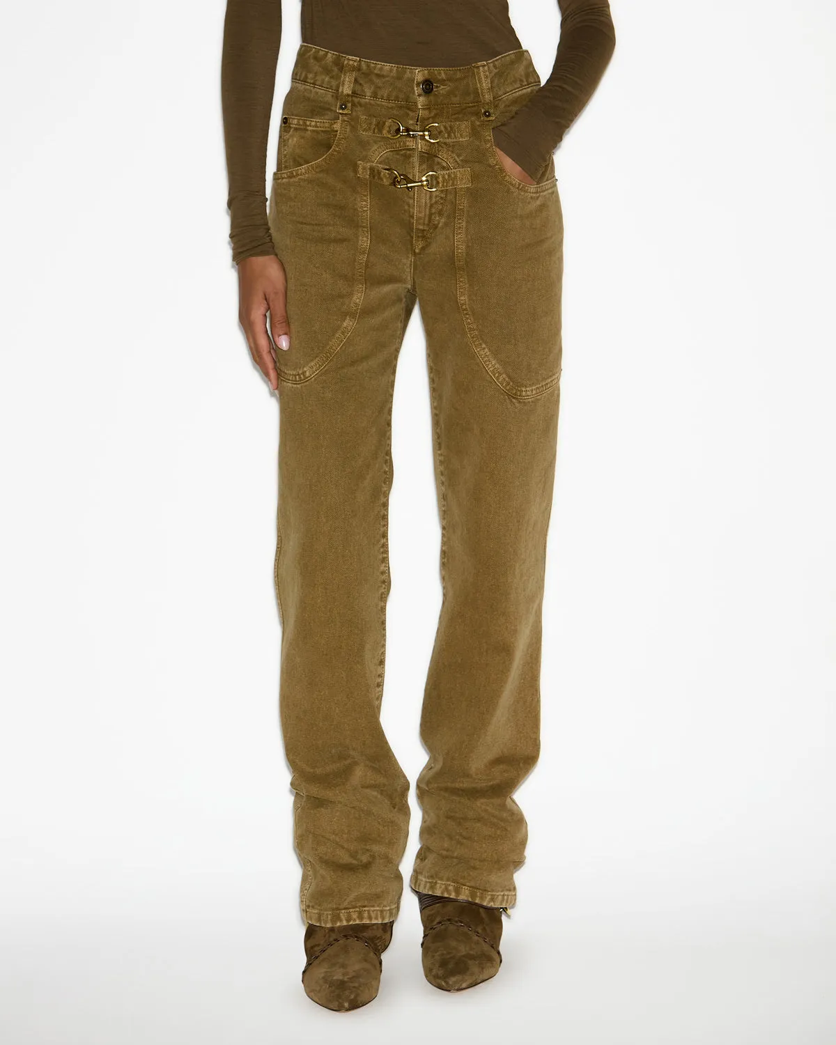 Pantalon Brinley sold by Isabel Marant product image thumbnail 5