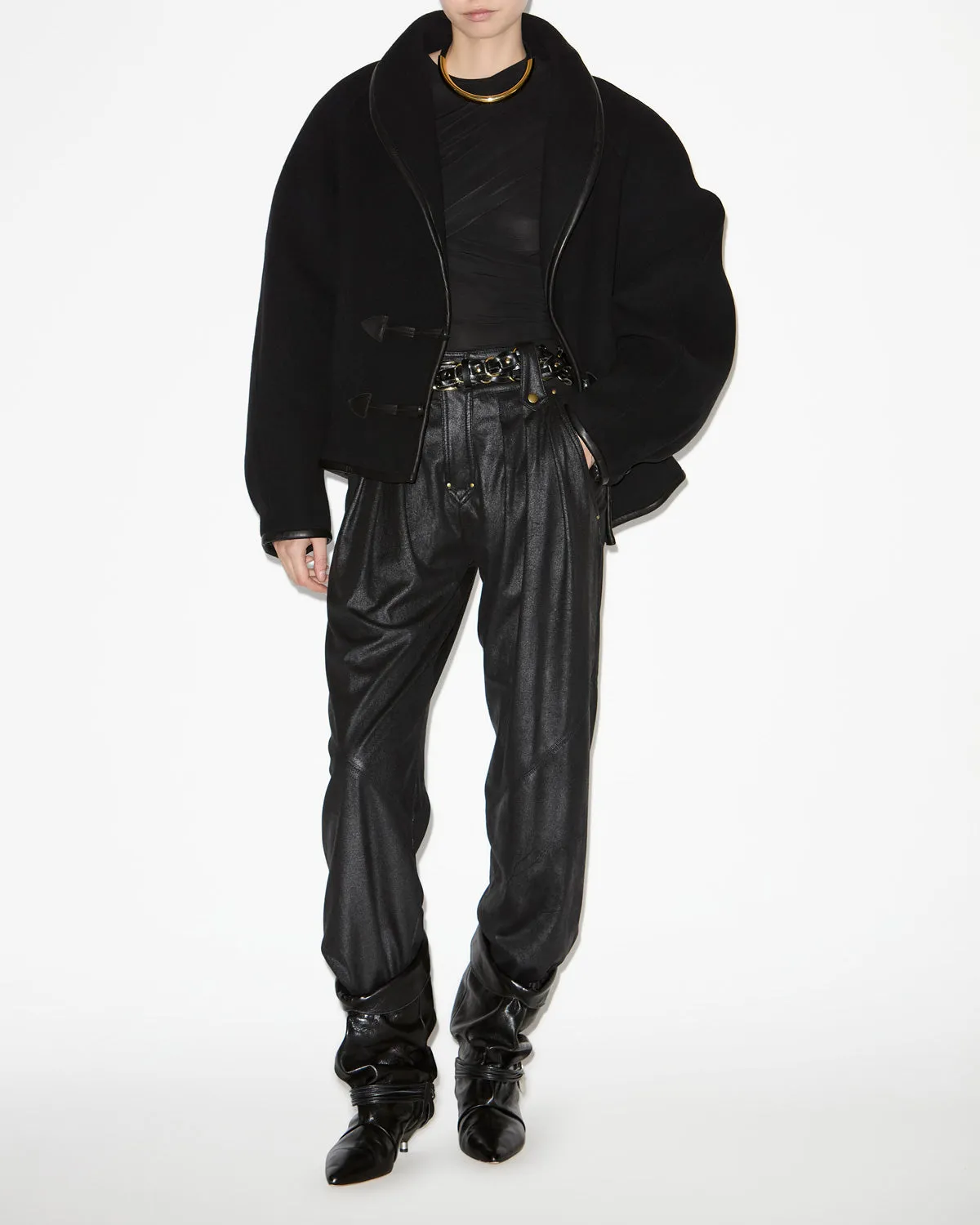 Pantalon Gwen sold by Isabel Marant product image thumbnail 4