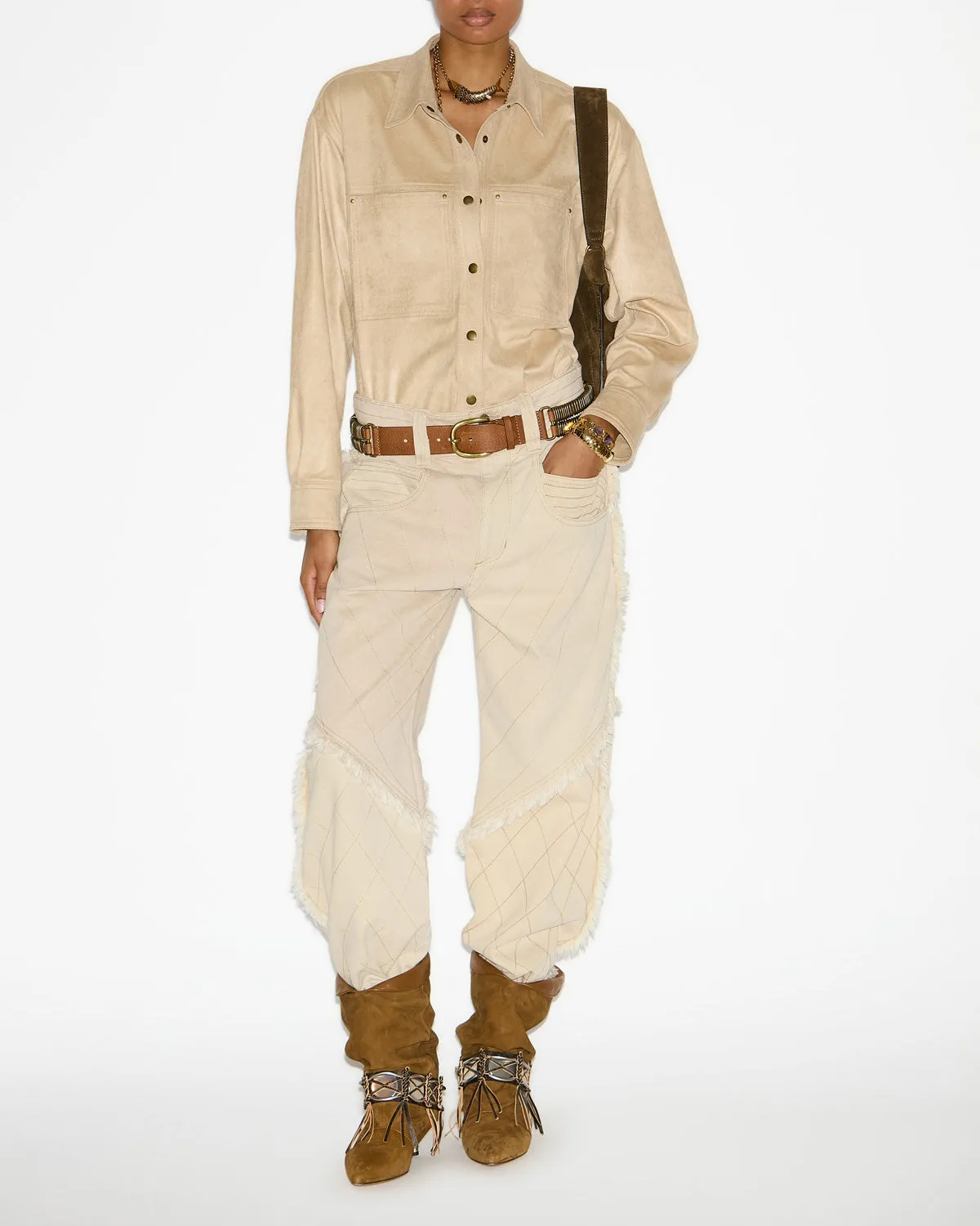 Pantalon Shanila sold by Isabel Marant product image thumbnail 4