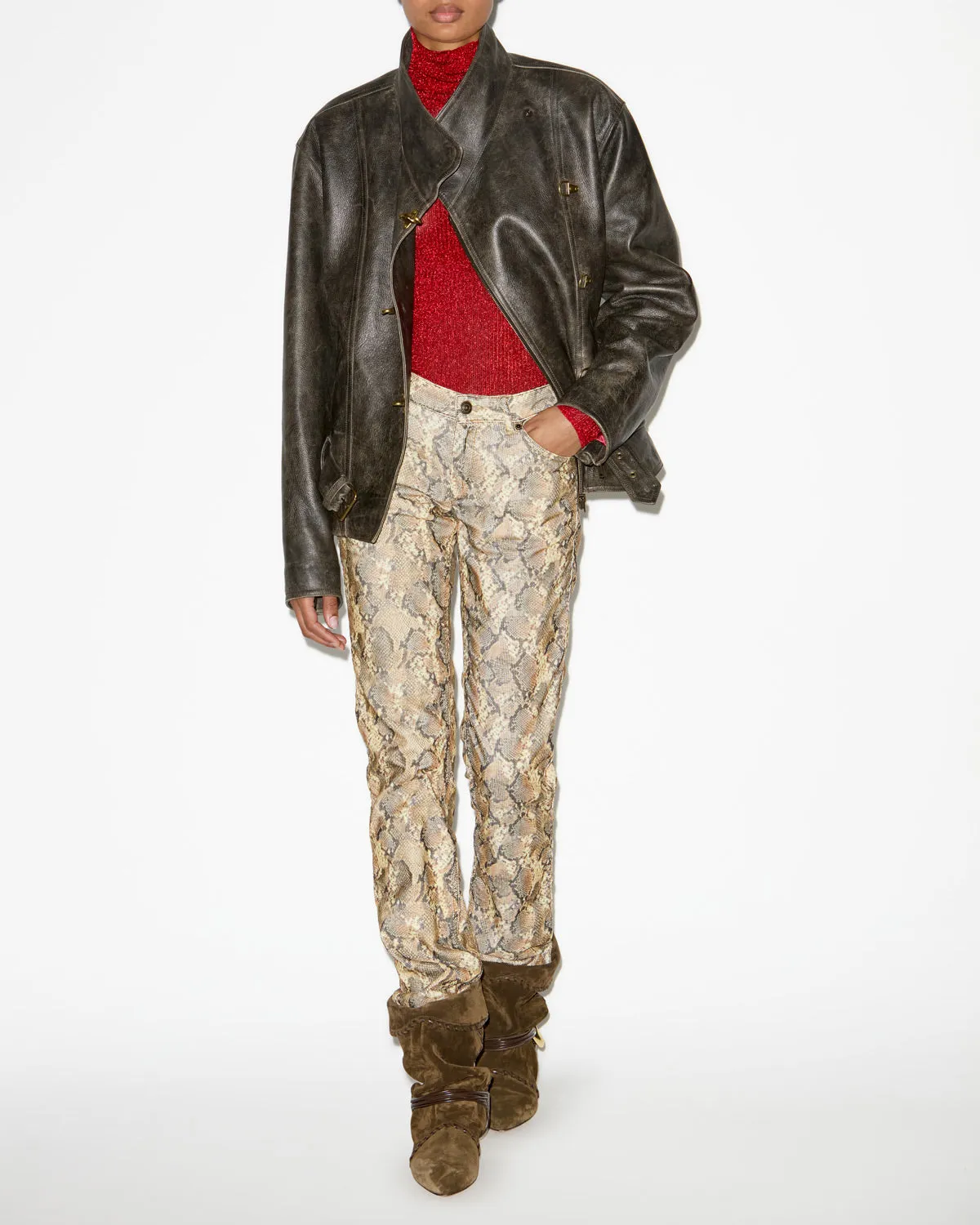 Pantalon Ferni sold by Isabel Marant product image thumbnail 4