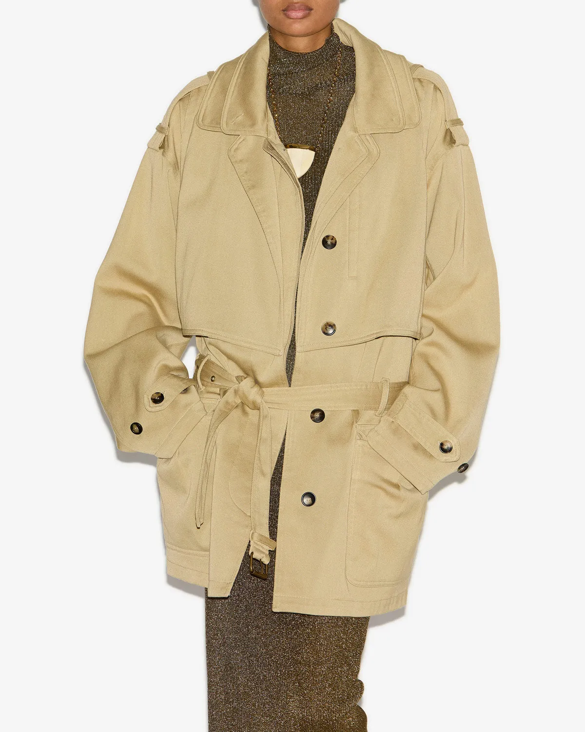 Manteau Jovana sold by Isabel Marant product image thumbnail 5