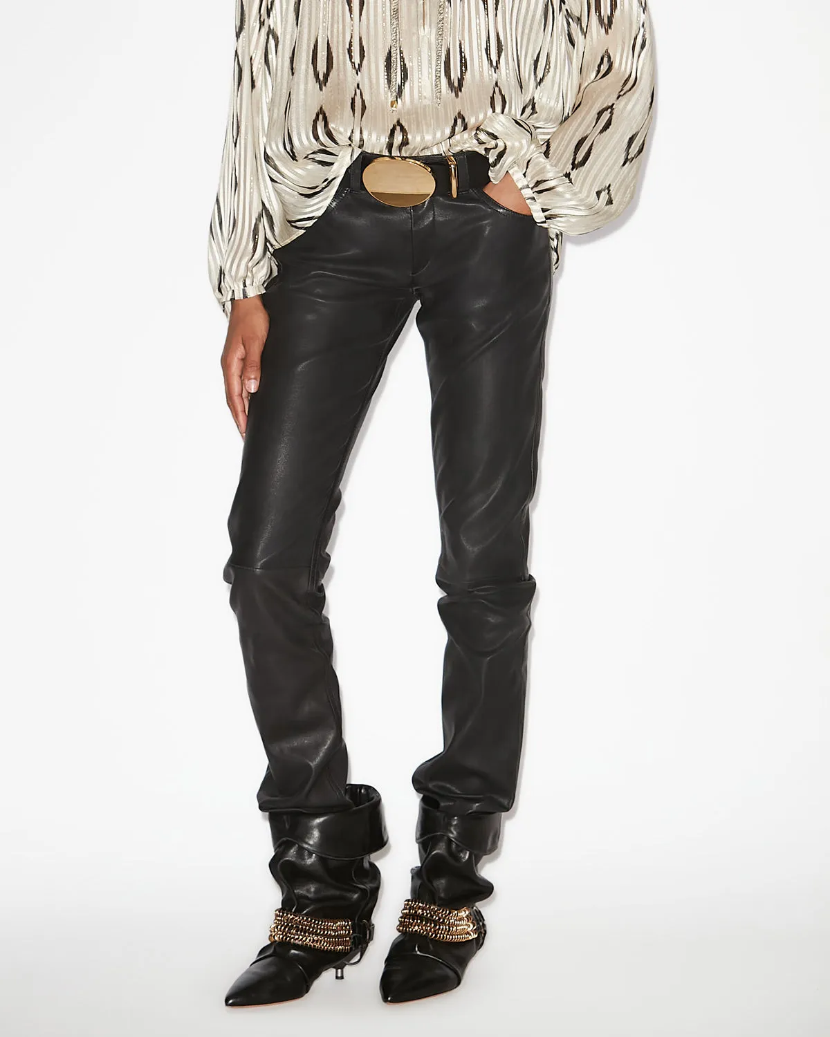 PANTALON DOLENA sold by Isabel Marant product image thumbnail 5